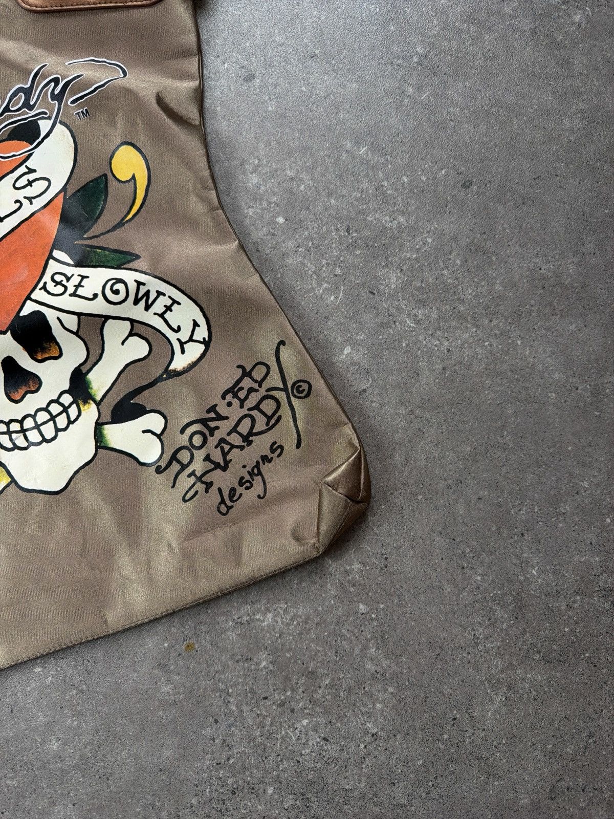Ed Hardy Vintage Ed hardy bag shoulder bag handbag y2k Size ONE SIZE - 2 Thumbnail