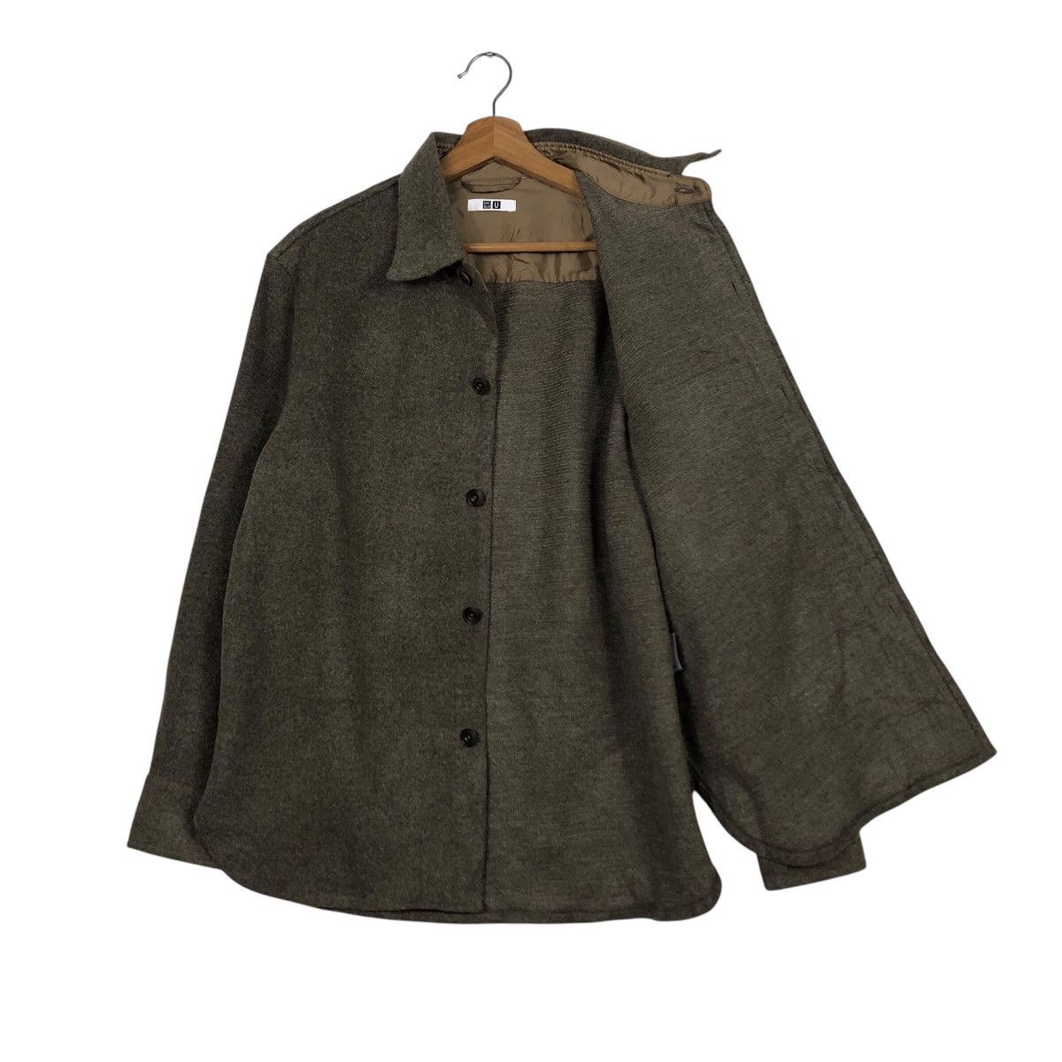 Undercover × Uniqlo 📌Vintage Chore Wool Button Jacket Uniqlo Undercover Size US M / EU 48-50 / 2 - 12 Thumbnail