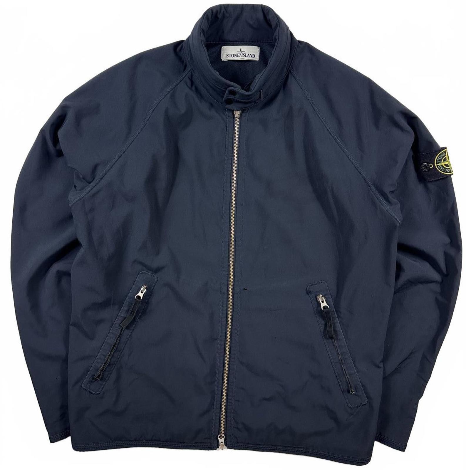 Stone Island Stone Island Soft Shell R Zip Up Jacket Navy Blue Medium Size US M / EU 48-50 / 2 - 1 Thumbnail