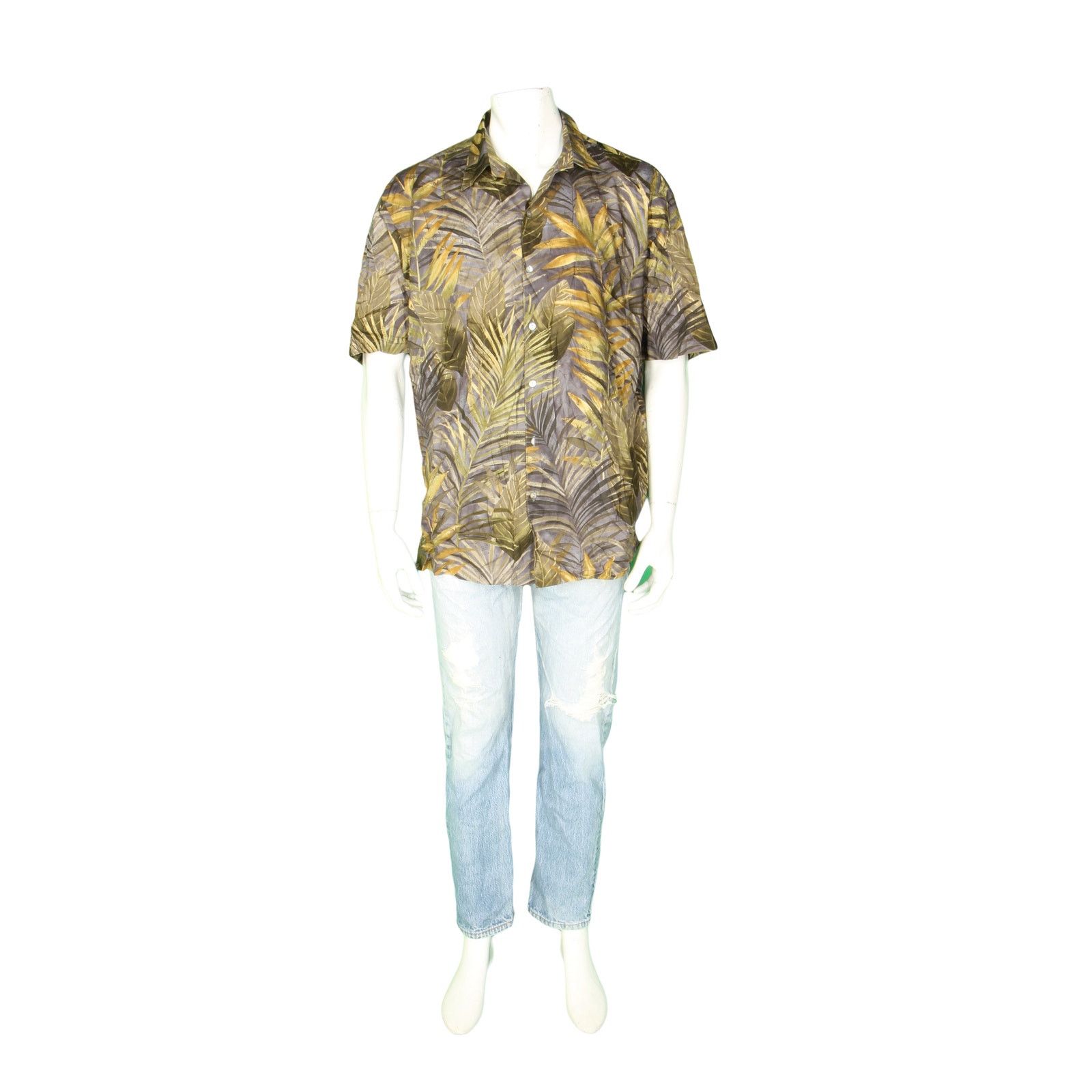 Other Tori Richard Fern Plant All Over Print Hawaiian Aloha Shirt Size US XL / EU 56 / 4 - 1 Thumbnail
