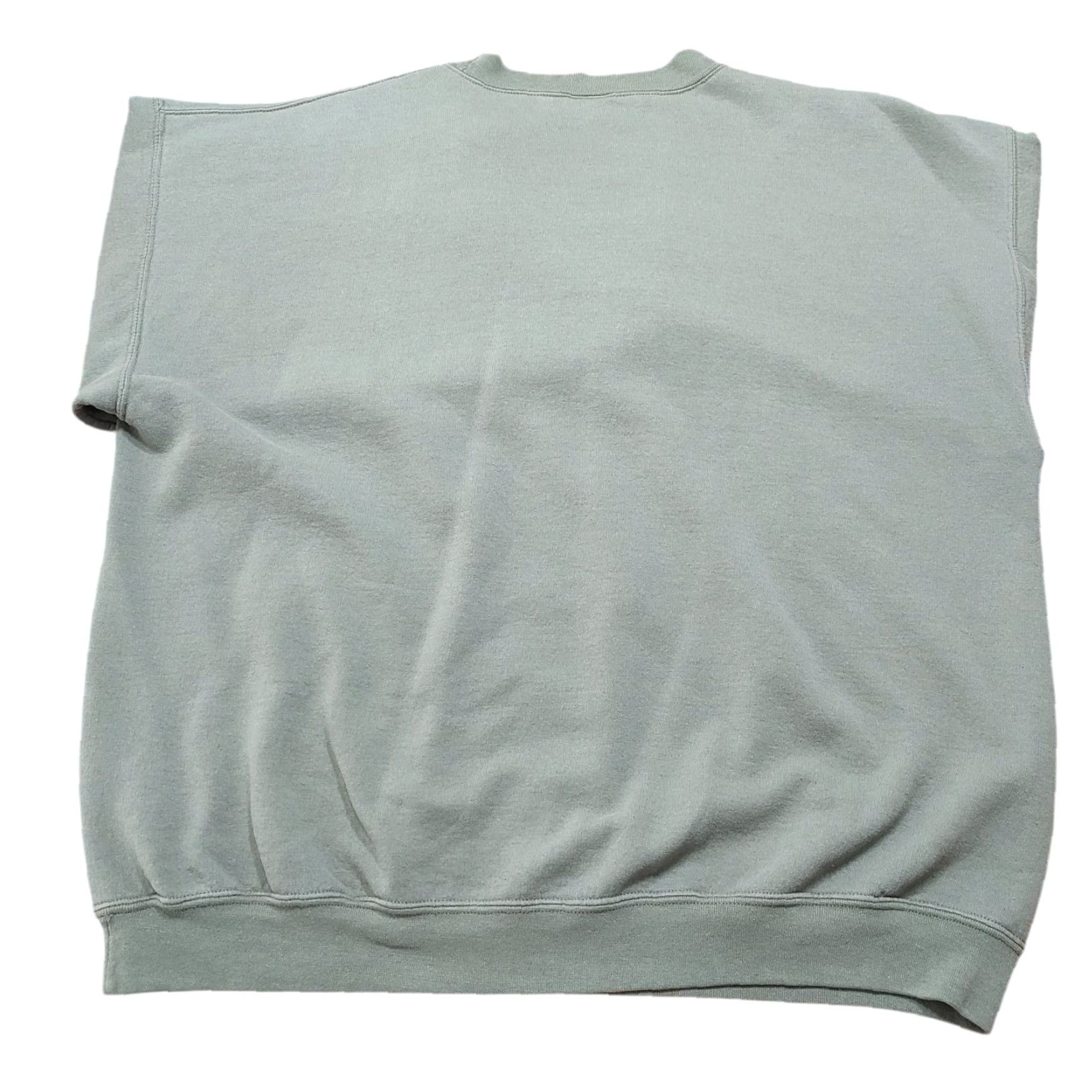 George VINTAGE George Sweatshirt Mens Crewneck Pullover Short Sleeve Green USA 90s Bald Eagle Nature Size US L / EU 52-54 / 3 - 3 Thumbnail
