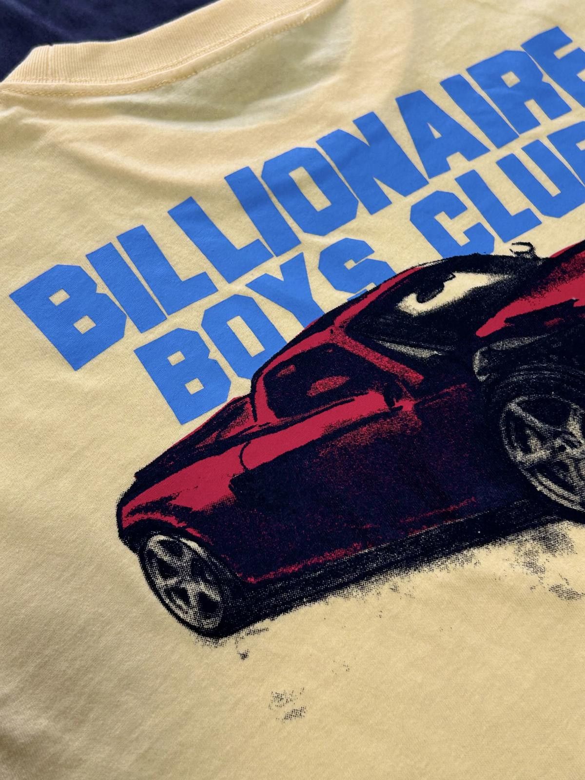 Billionaire Boys Club Rare Billionaire Boys Club BBC Supercar T-shirt Yellow Large Size US L / EU 52-54 / 3 - 2 Thumbnail