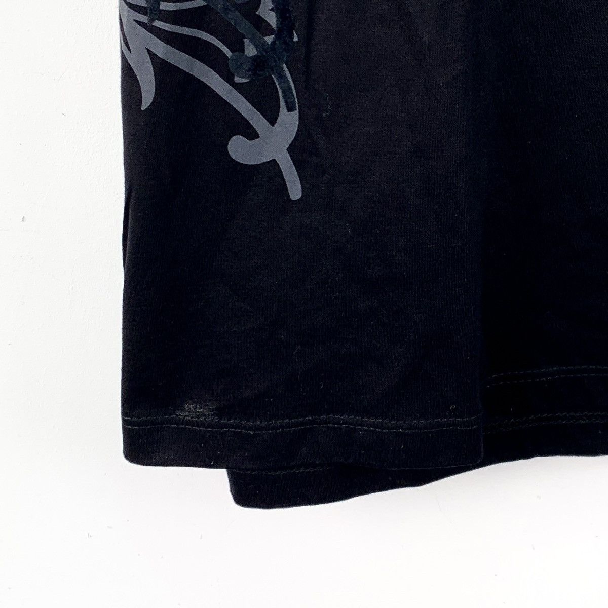 Versace Versace Black Floral Print Short Sleeve T-Shirt K26WX Size US L / EU 52-54 / 3 - 4 Thumbnail