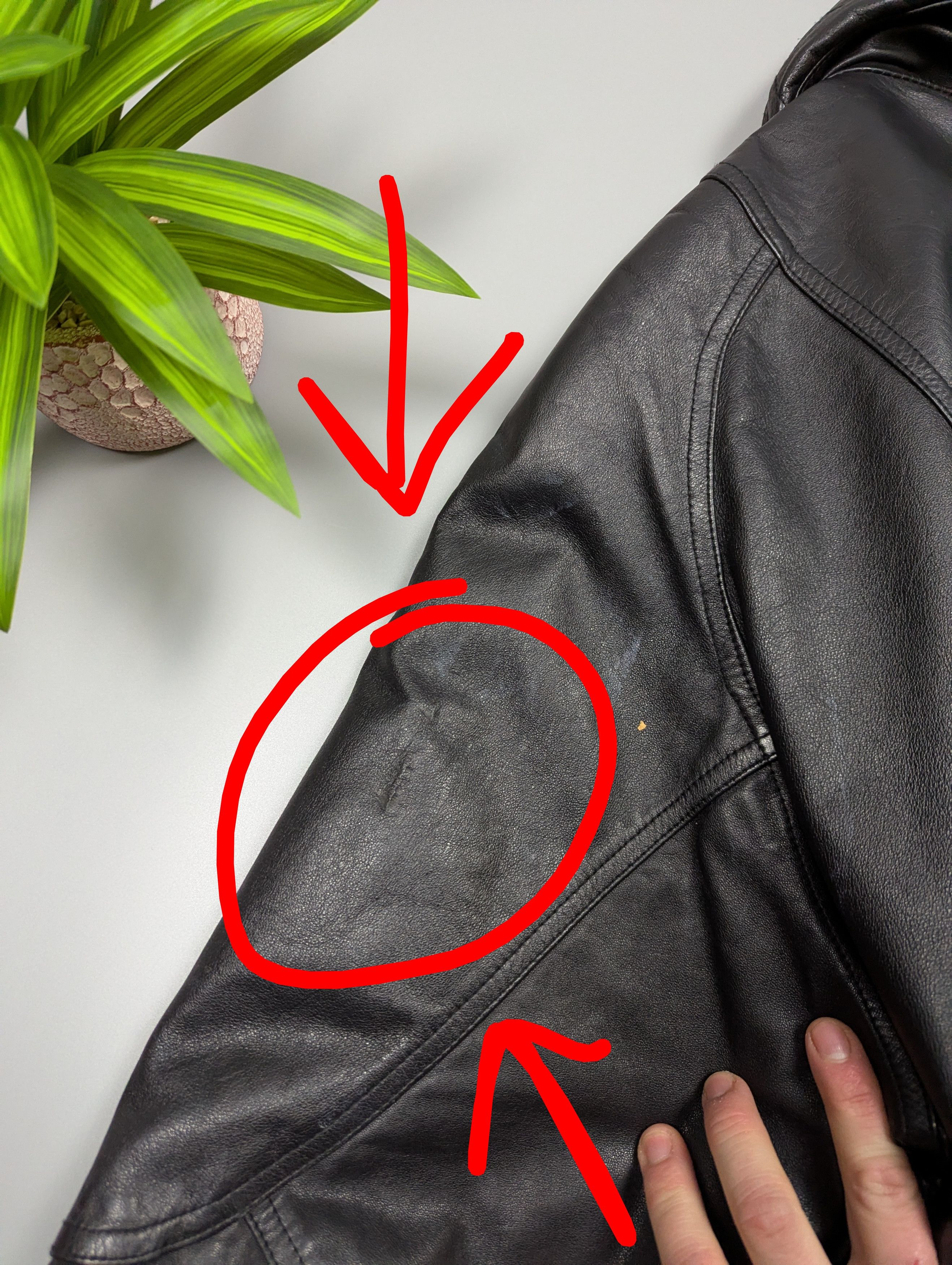 Vintage Vintage PRINCE Heavy Black Leather Multi-Pocket Jacket Size US L / EU 52-54 / 3 - 15 Thumbnail