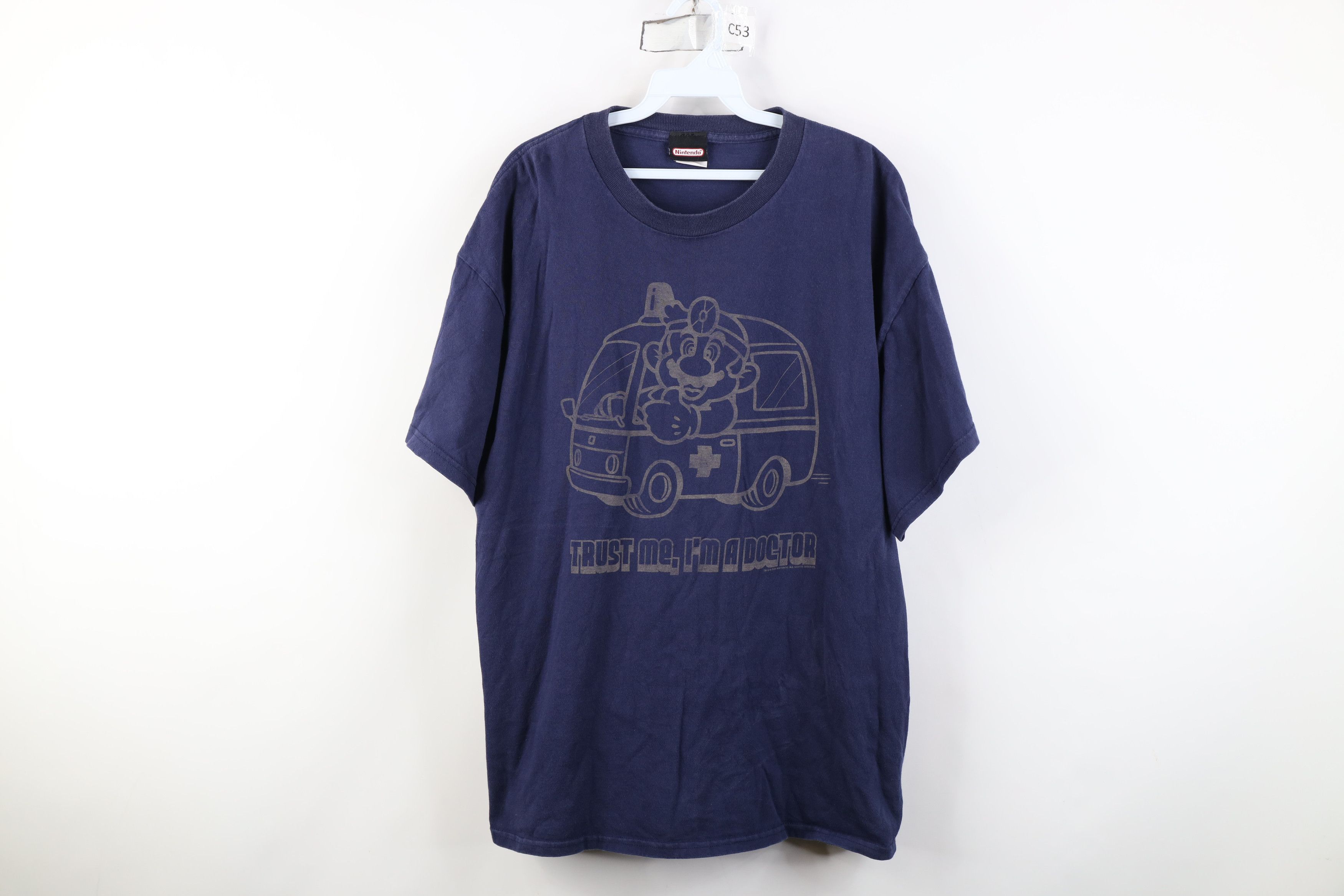 Nintendo Vintage Y2K 2006 Nintendo Dr Mario Game Short Sleeve T-Shirt Size US XL / EU 56 / 4 - 1 Thumbnail