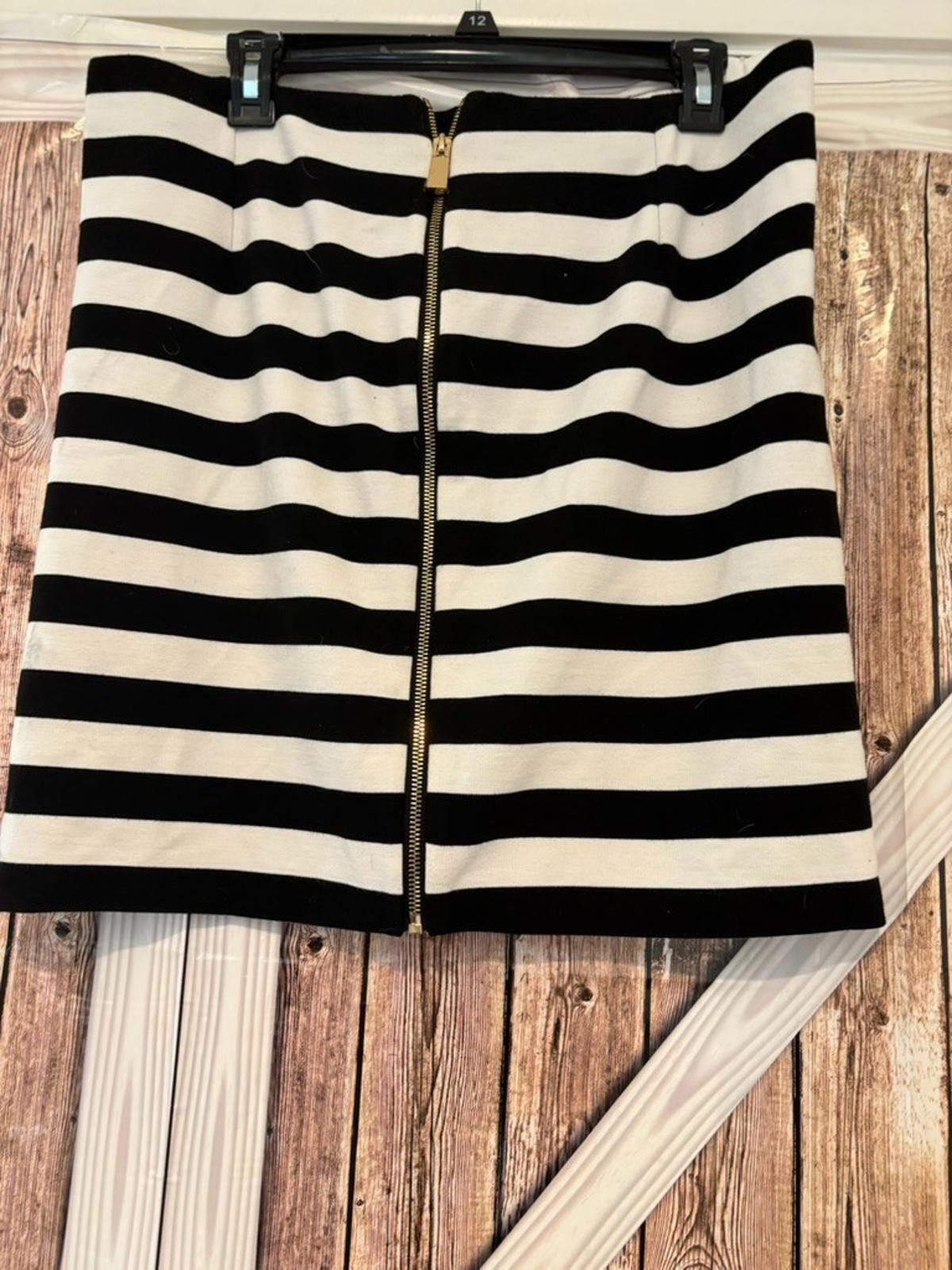 Vince Womens sz 12 Vince Comuto black and white skirt #277 Size 34" / US 12 / IT 48 - 2 Thumbnail