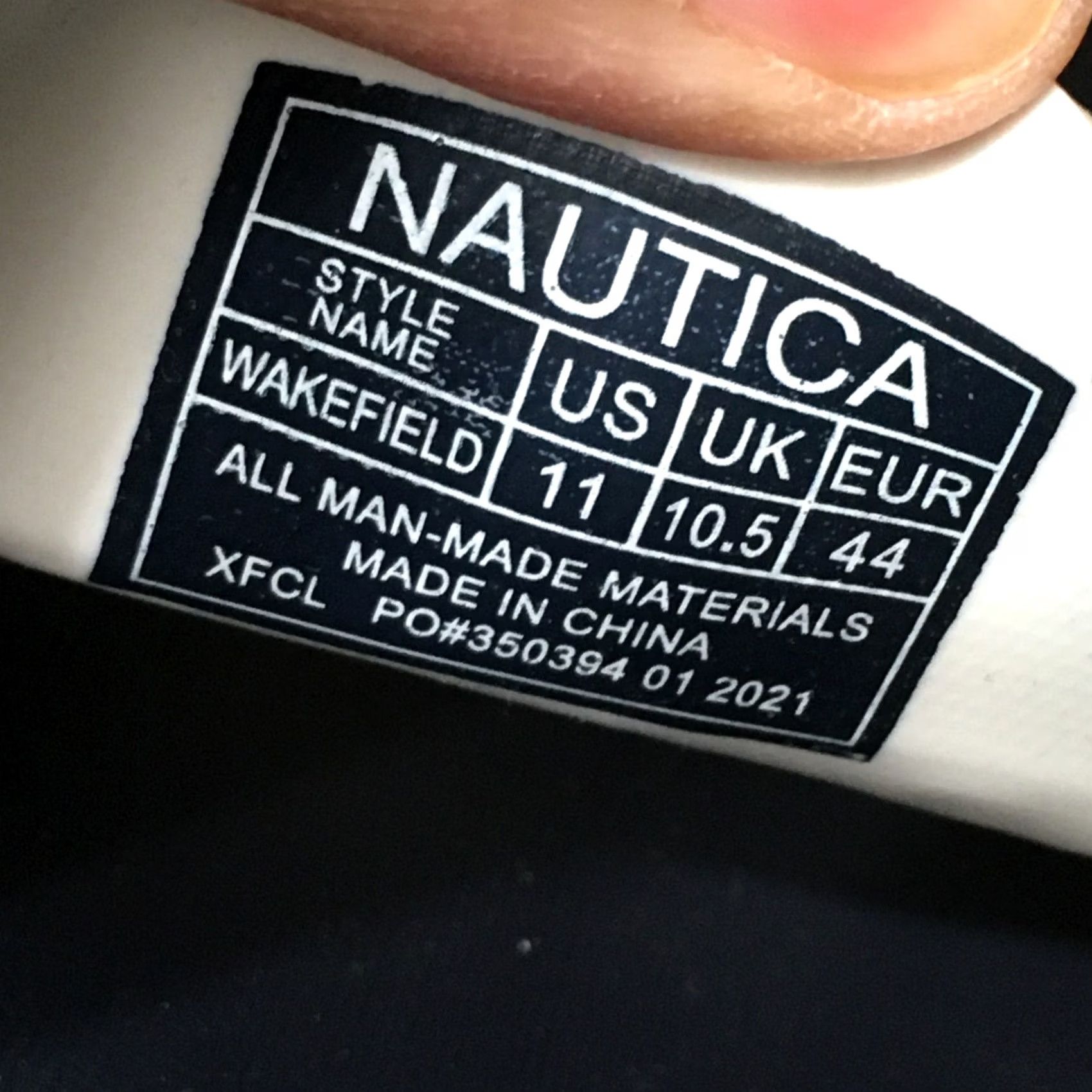Nautica Nautica Wakefield Pool Slide Men 11 Blue Rubber Insole Sandal Slide Footwear Size ONE SIZE - 3 Thumbnail