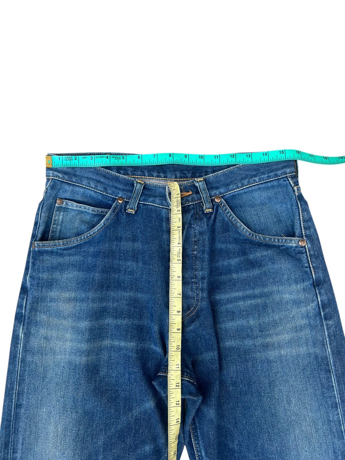 Lee Vintage 90s Lee Riders Sanforized Denim Selvedge Jeans Size US 31 - 2 Thumbnail