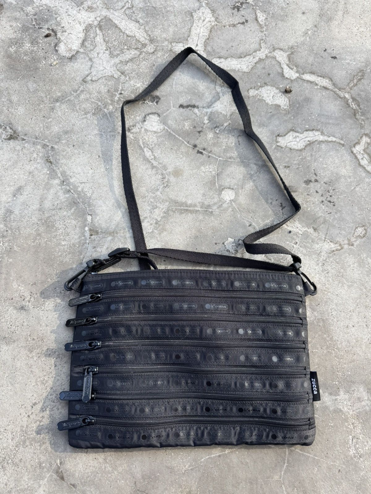 Zucca LeSportsac x Zucca Louver Tape Sacoche Zucca Black Size ONE SIZE - 1 Thumbnail