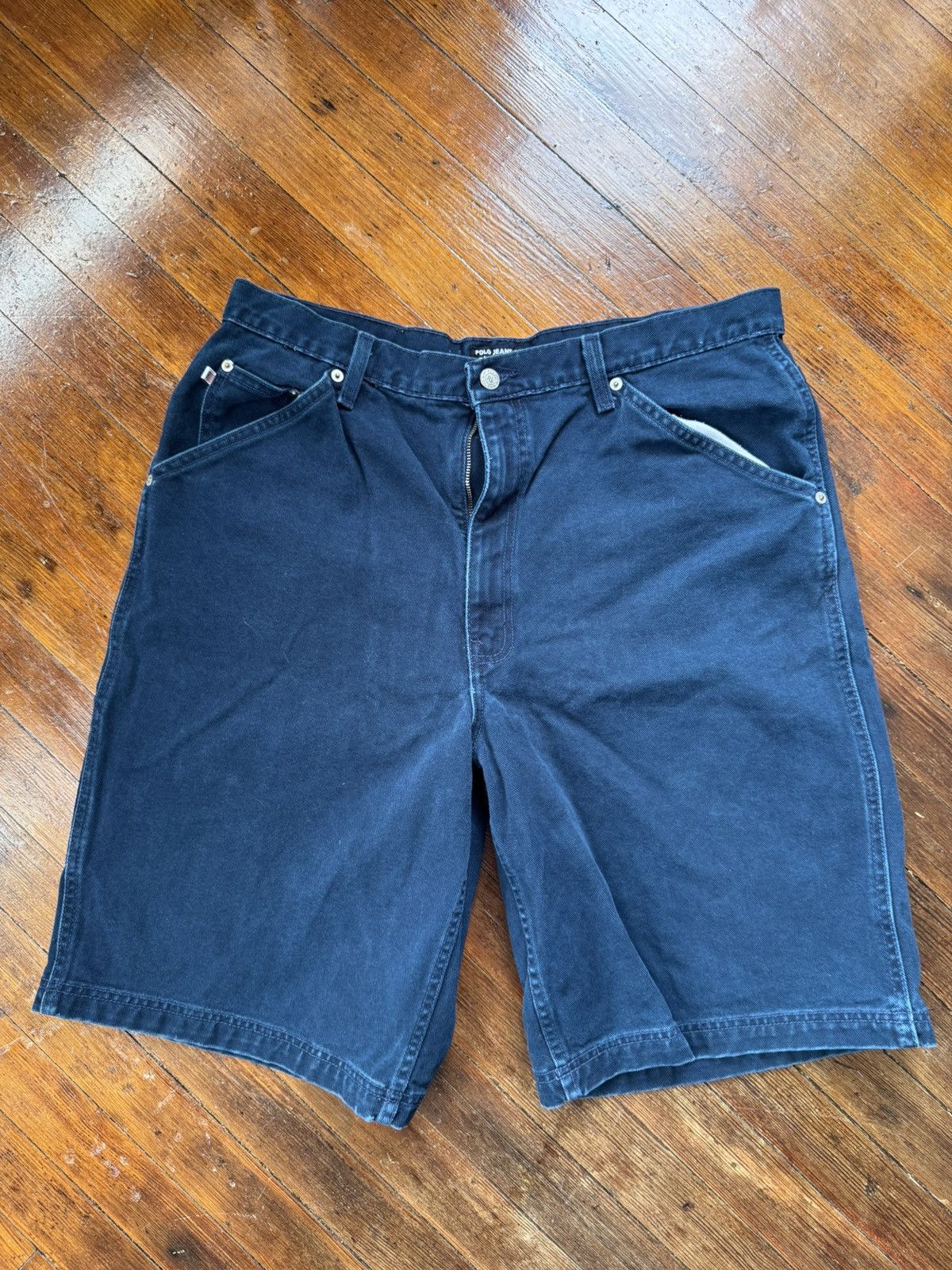 Polo Ralph Lauren Vintage Navy Polo Ralph Lauren Work Short Size US 36 / EU 52 - 1 Thumbnail