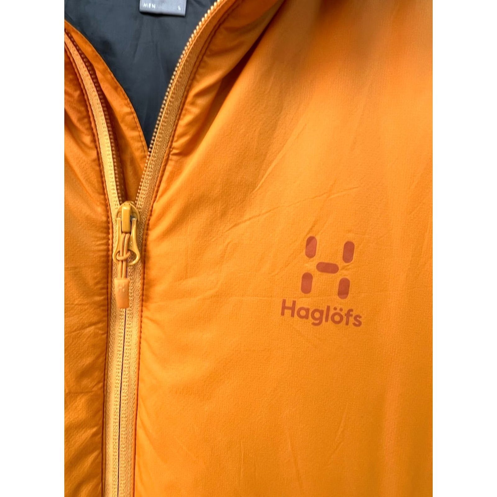 Vintage Haglöfs Barrier Neo Insulation Jacket Men's L Orange All Seasons Insulated Jacket Size US L / EU 52-54 / 3 - 6 Thumbnail