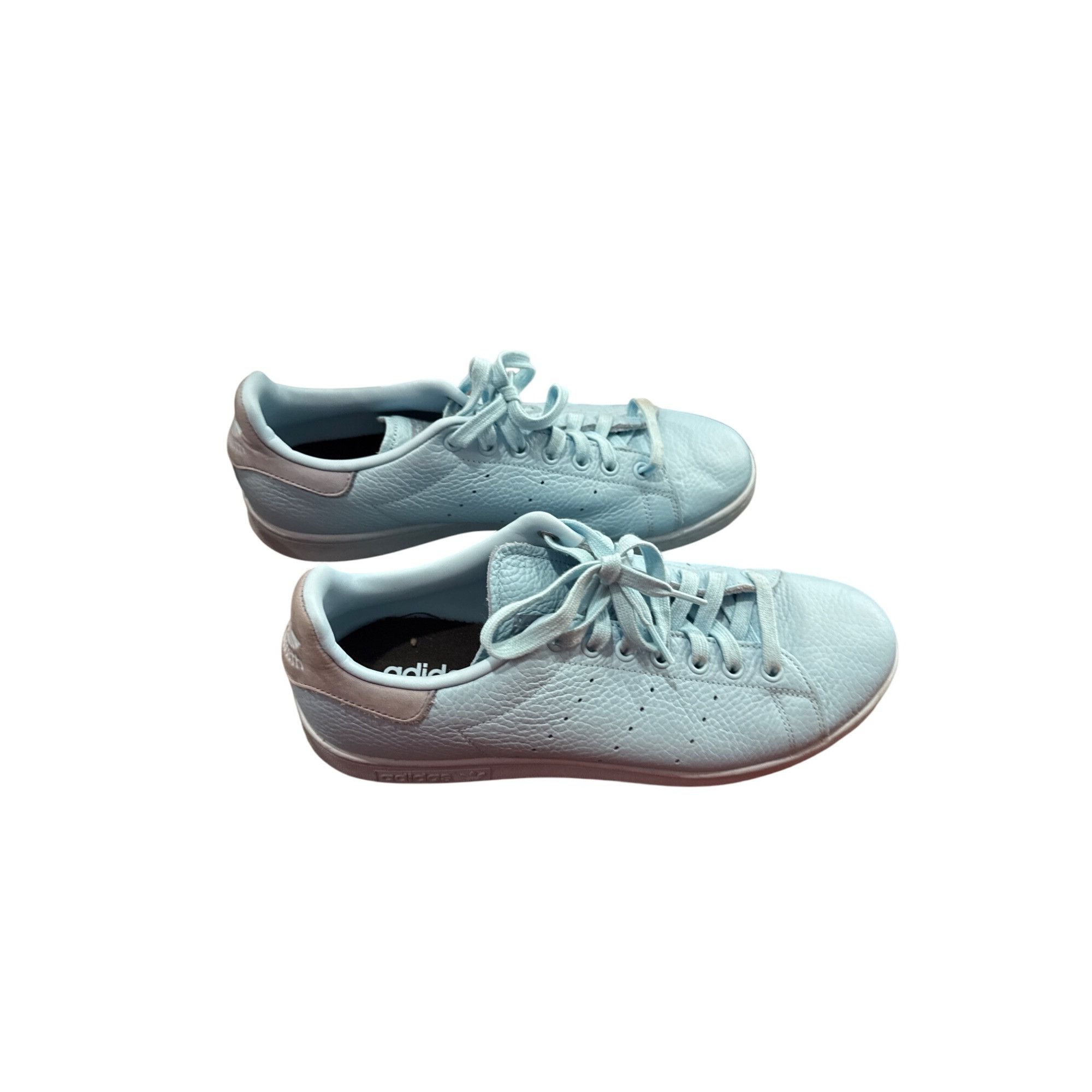 Adidas Adidas Stan Smith mens Icy Blue Low Top Sneakers shoes Size Size US 9.5 / EU 42-43 - 4 Thumbnail