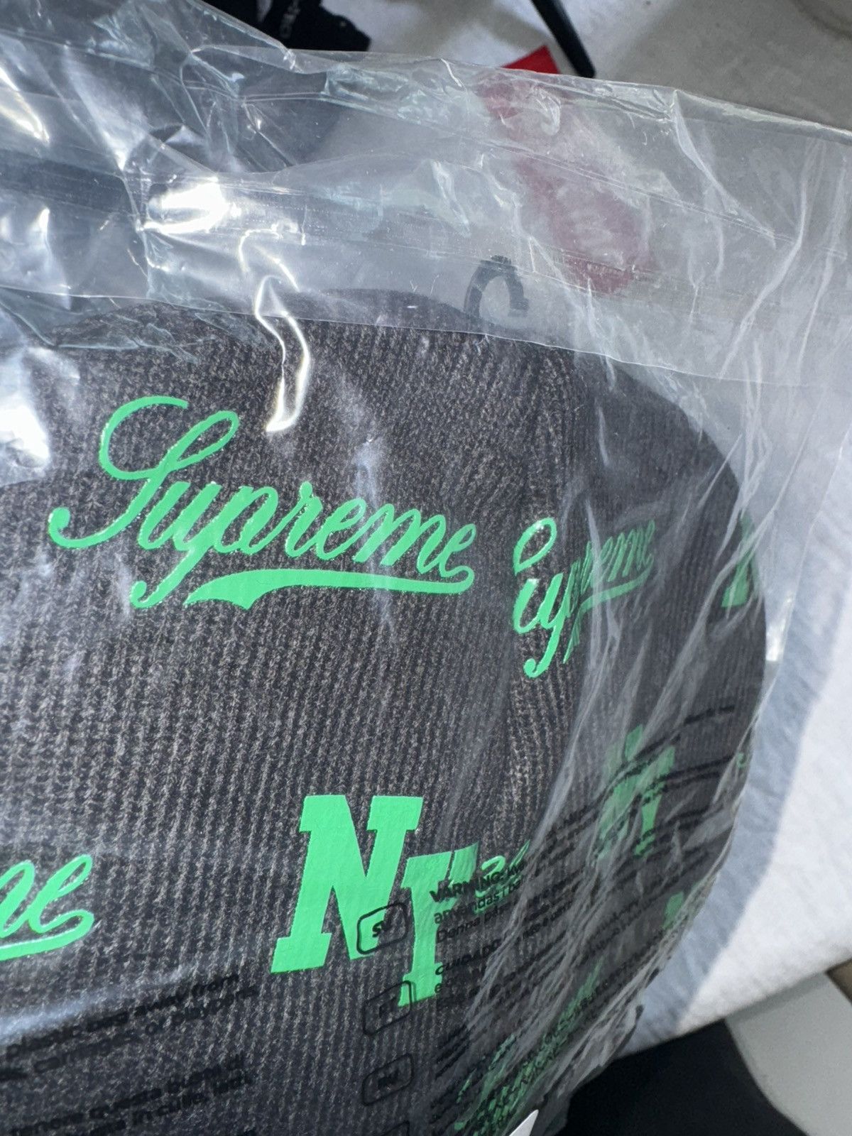 Supreme Supreme x New Era® Monogram Beanie Size ONE SIZE - 5 Thumbnail