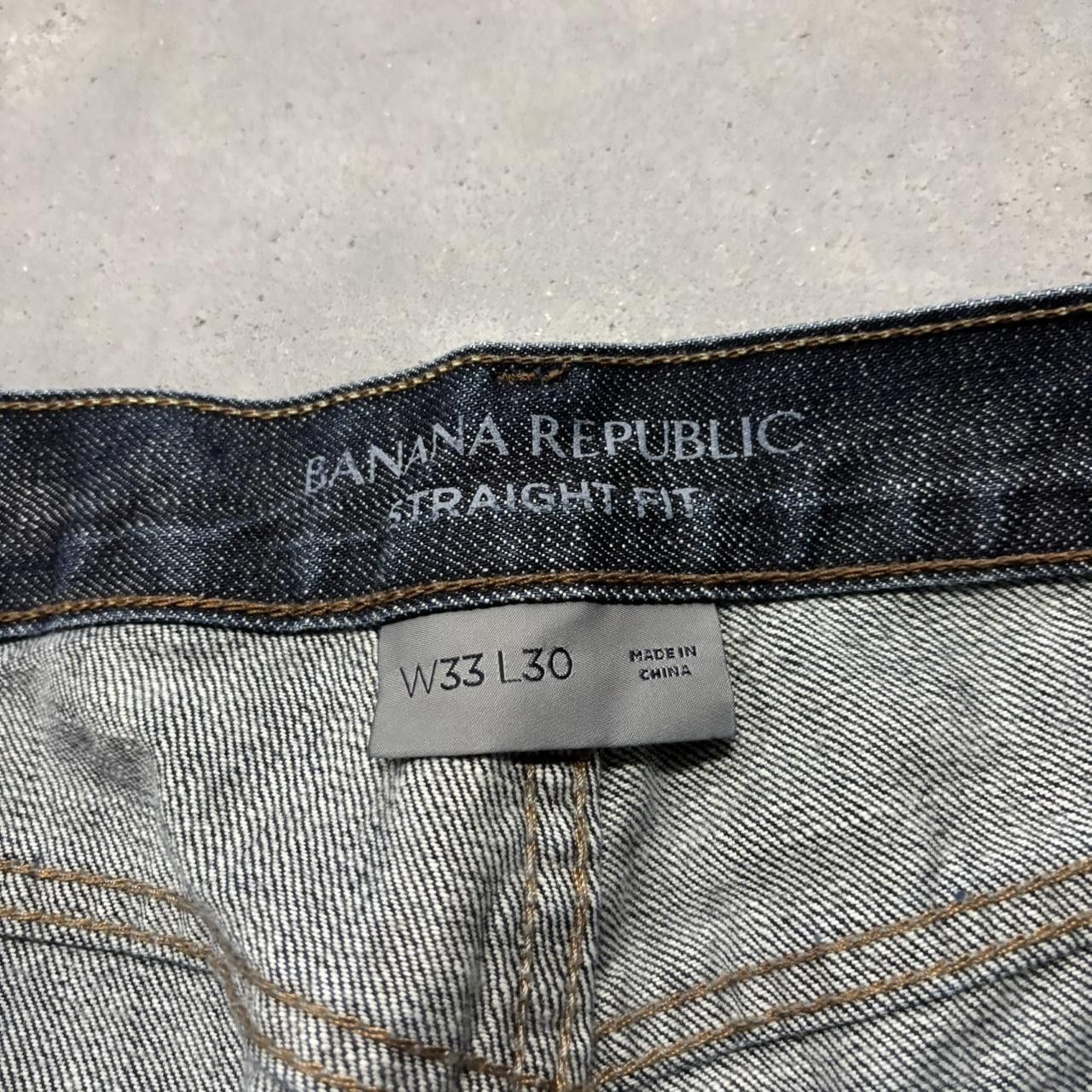 Japanese Brand × Vintage Crazy Vintage Y2K/2000s Grunge Dark Wash Skater Denim Jeans! Size US 33 - 8 Thumbnail
