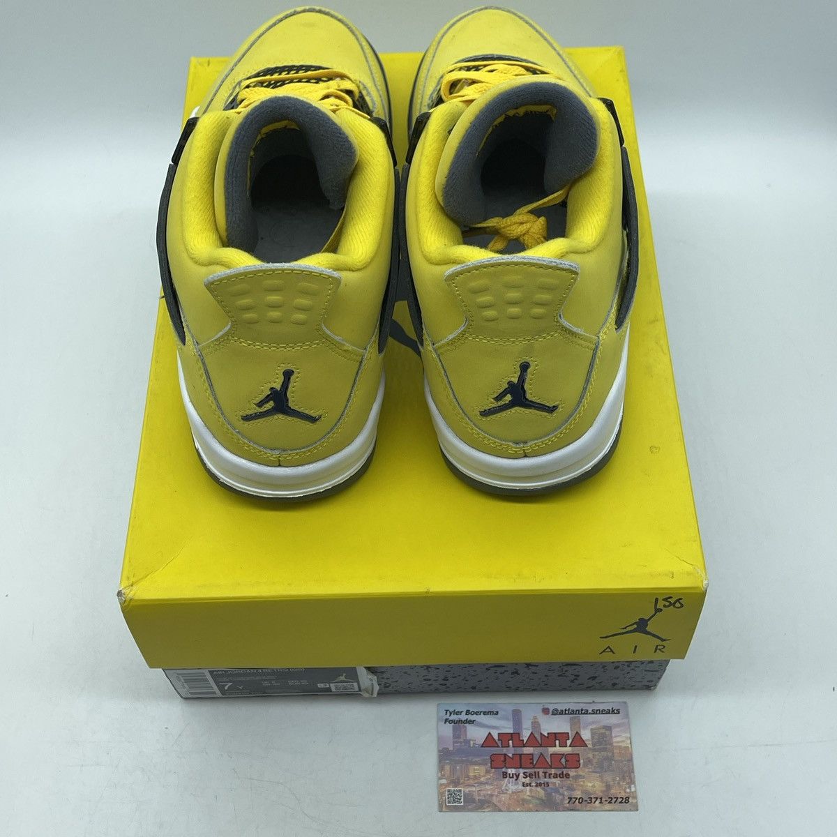 Jordan Brand Air Jordan 4 lightning Size US 7 / EU 40 - 6 Thumbnail