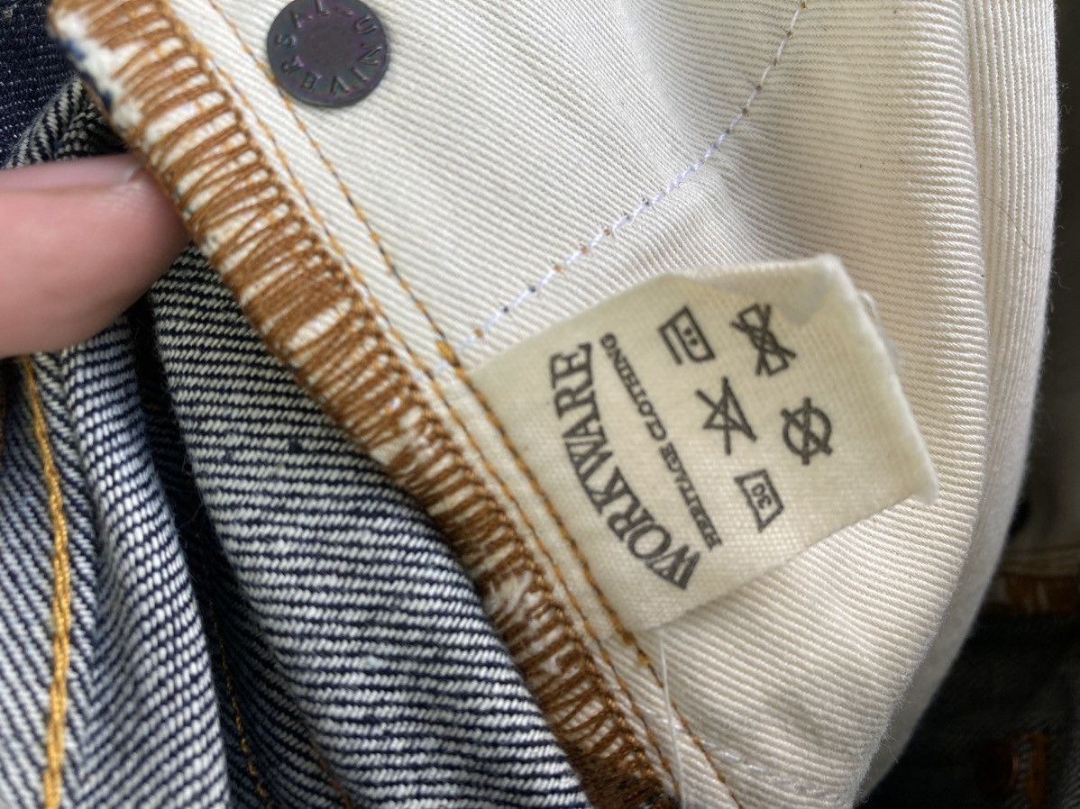Other 3 Days Union Workware Selvedge Denim Jeans Size US 28 / EU 44 - 11 Thumbnail