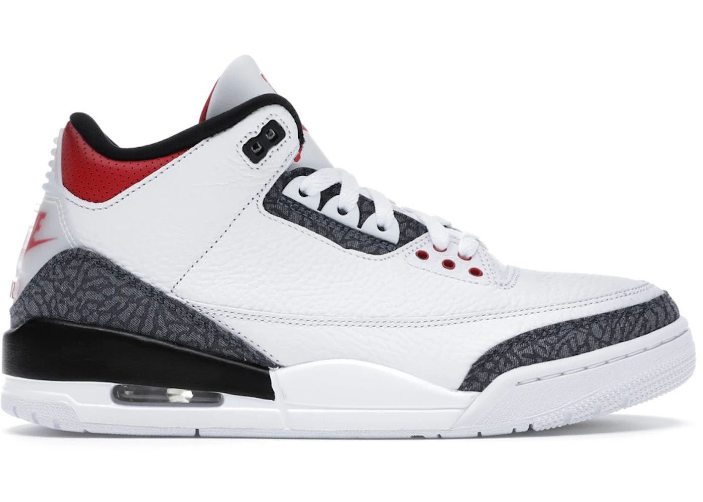 Jordan Brand Jordan 3 Retro SE Fire Red Denim (2020) Size US 15 / EU 48 - 1 Preview