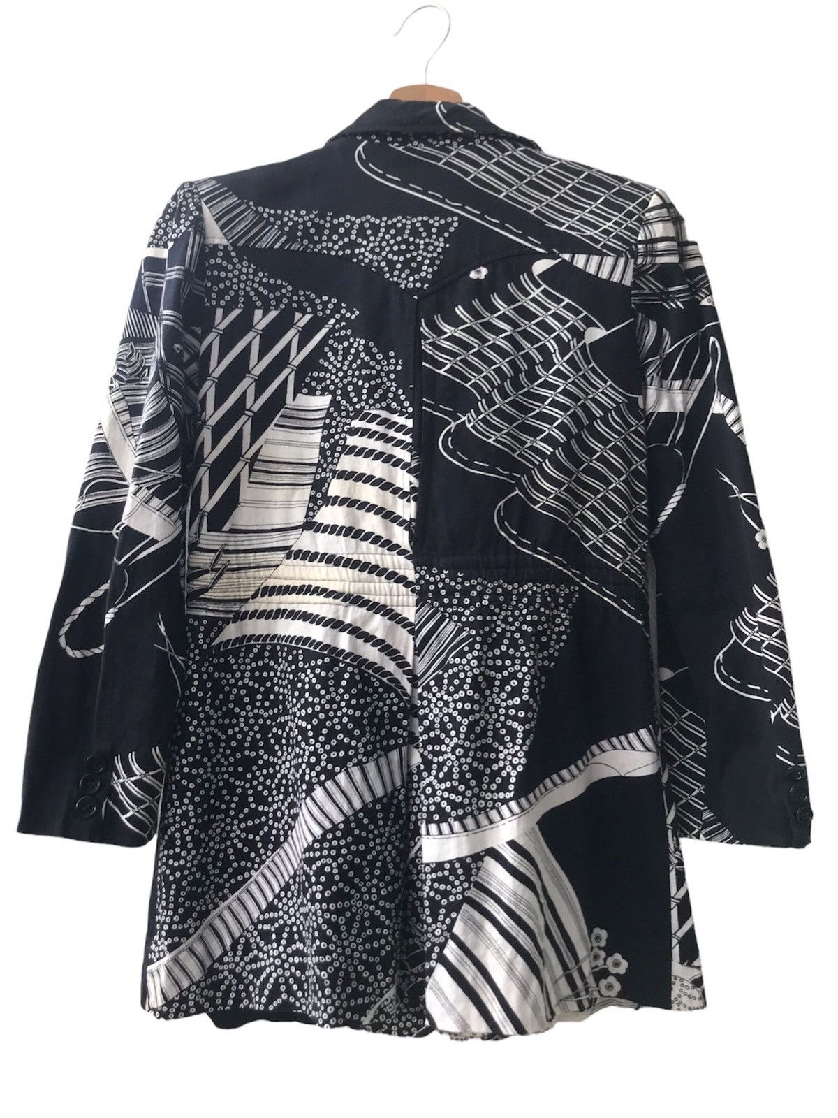 Hanae Mori Vintage Hanae Mori Vivid Blouse Jacket Size 7 Japan Size M / US 6-8 / IT 42-44 - 3 Thumbnail