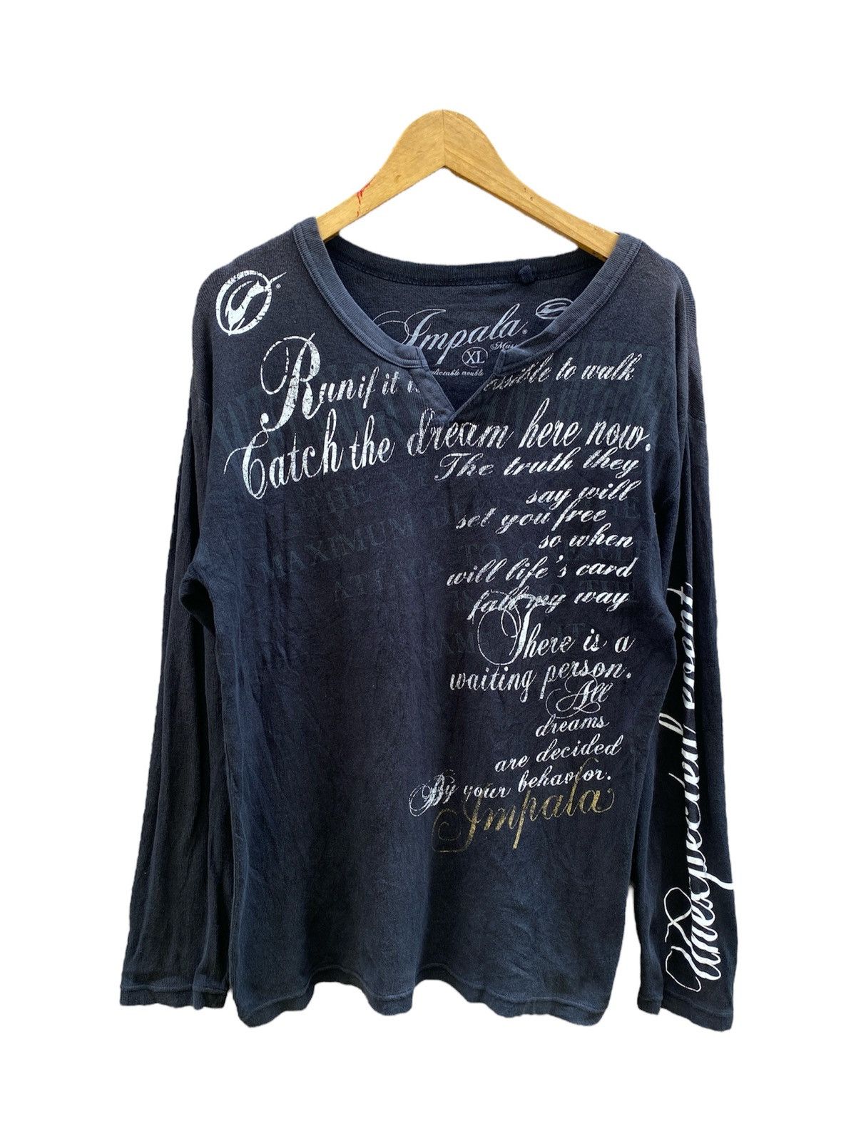 14th Addiction Impala Poem Gothic Punk LGB 14th addiction kmrii style Size US XL / EU 56 / 4 - 1 Thumbnail