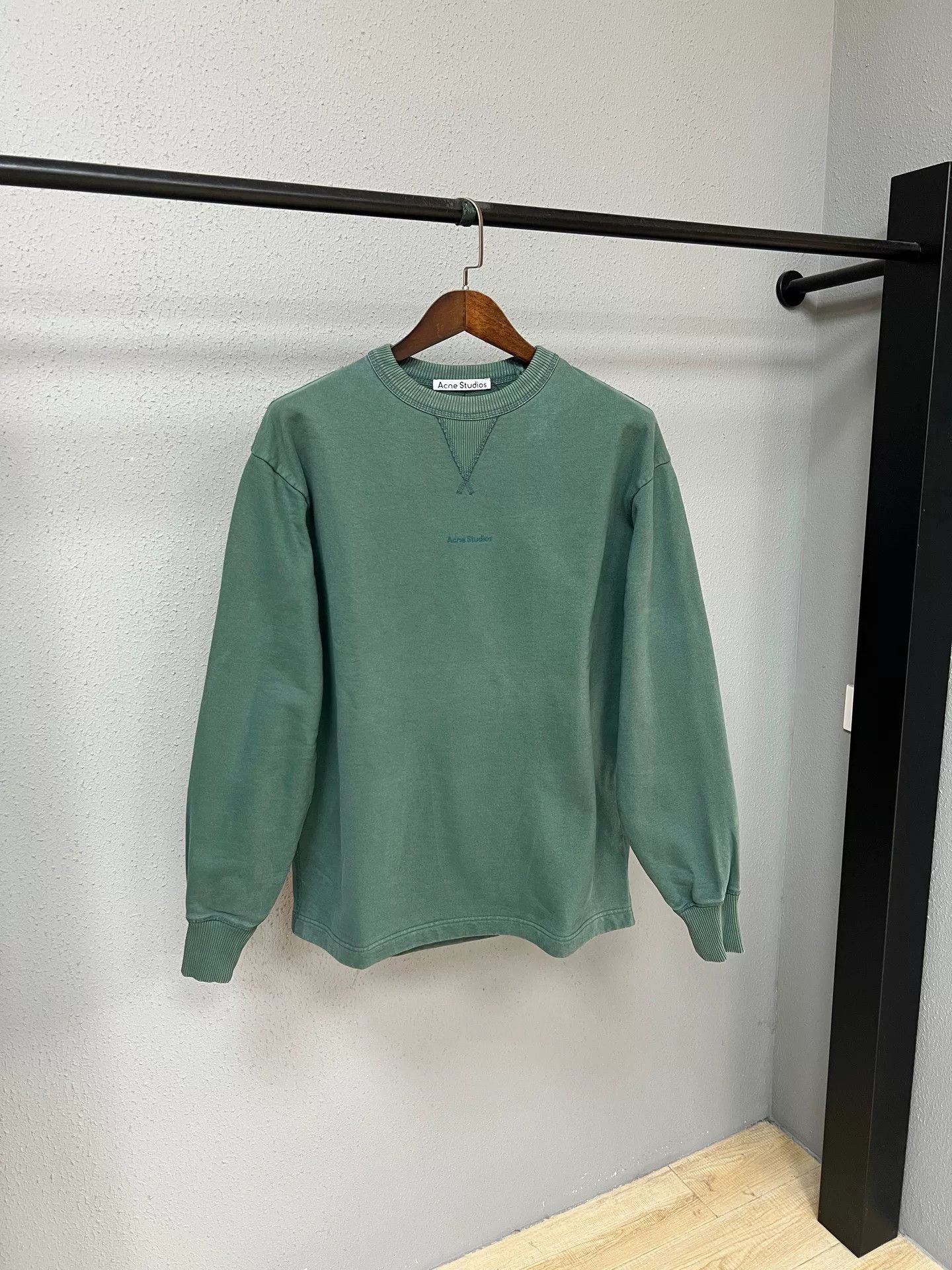 Acne Studios Acne Studios Green Sweatshirt Size XXS Size XXS / US 00 / IT 34 - 1 Thumbnail