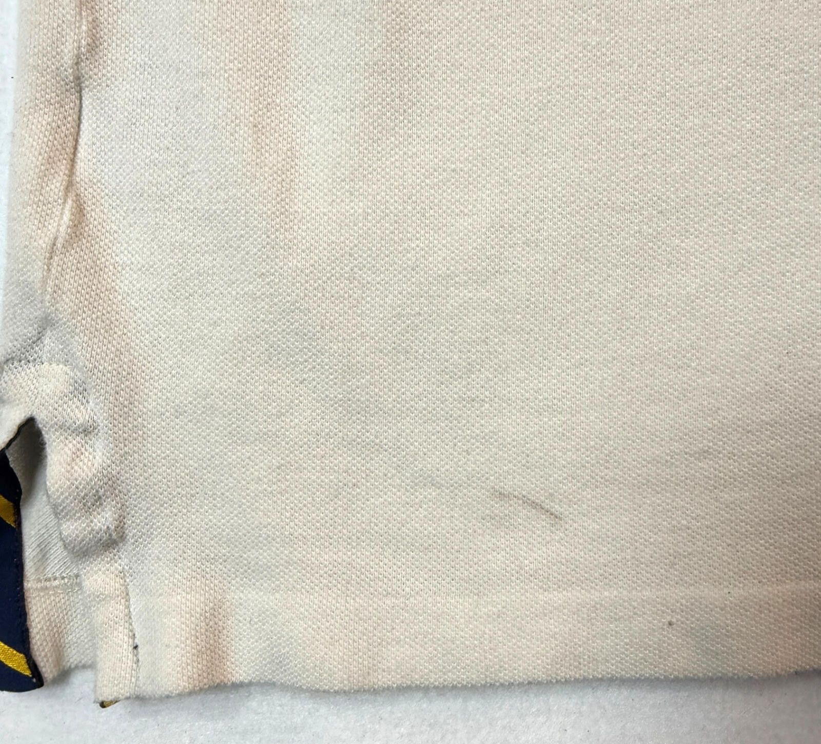 Other Polo Ralph Lauren Rugby Shirt Mens XL Cream Y2K Ringer Size US XL / EU 56 / 4 - 8 Thumbnail