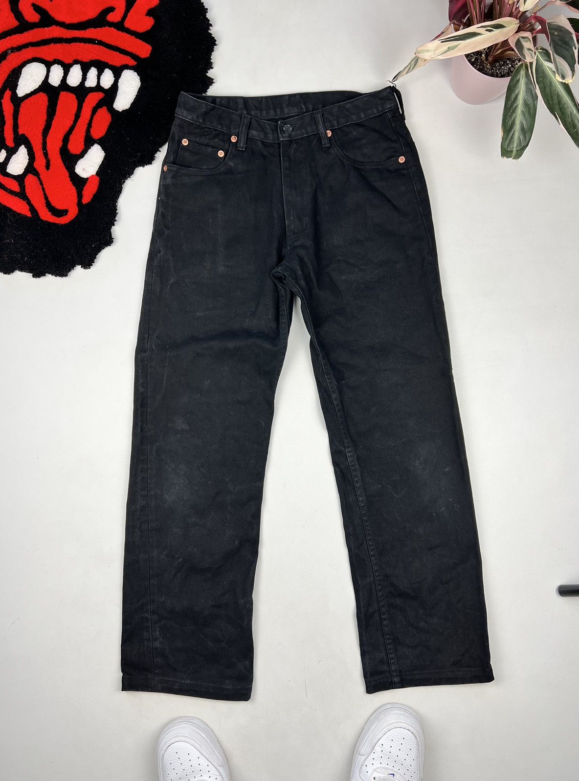 Levi's Vintage 505 Levi's Big E Denim Pants stone washed Size US 29 - 2 Thumbnail