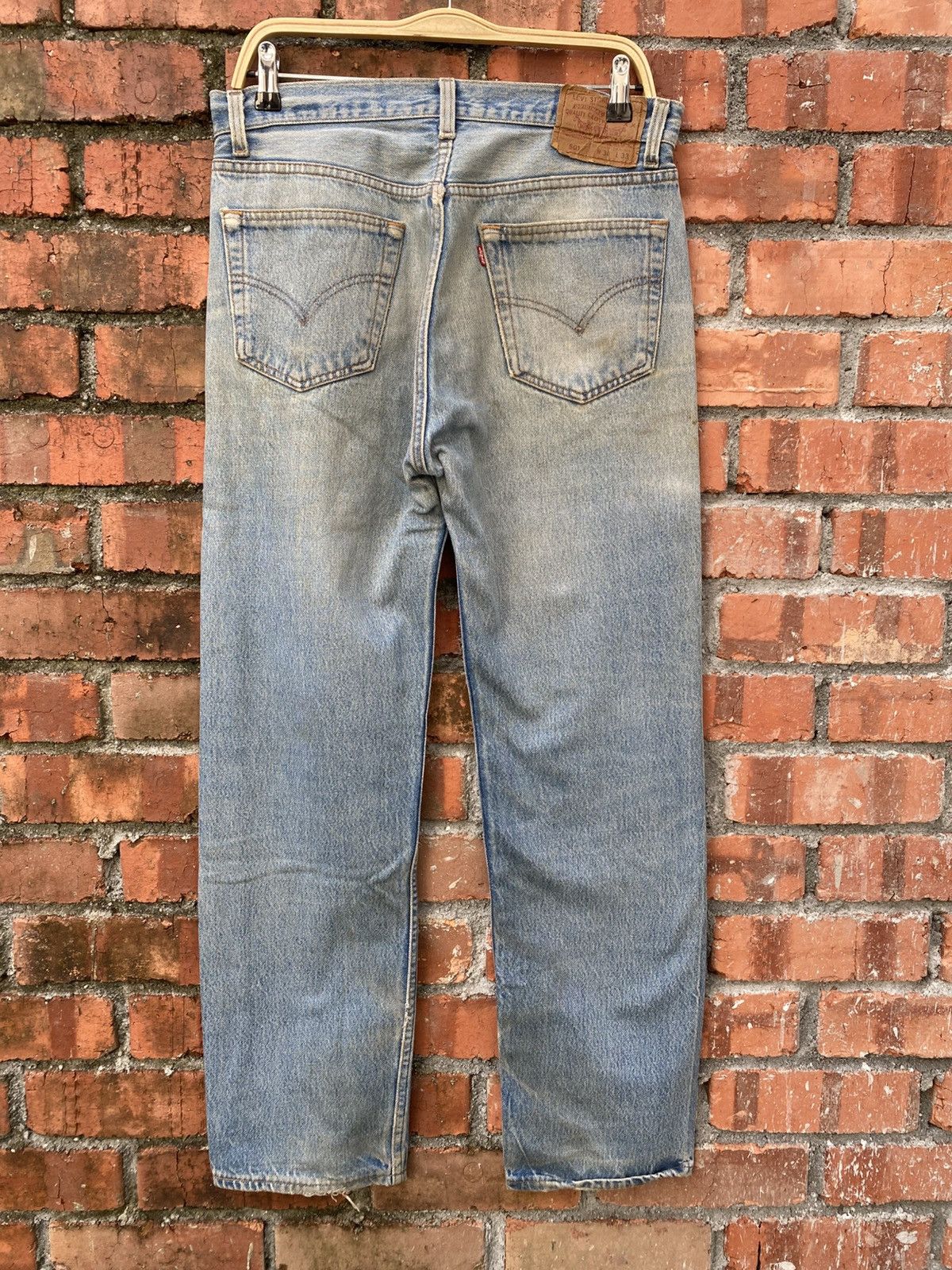 Levi's × Levi's Vintage Clothing × Vintage W33x30 Vintage levi's 501 made in USA Size US 33 - 2 Thumbnail