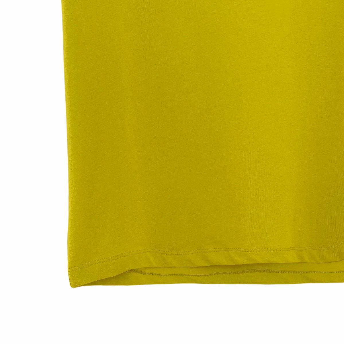 Burberry Burberry Lemon Yellow Check Cuff Short Sleeve T-Shirt K26WX Size S / US 4 / IT 40 - 4 Thumbnail