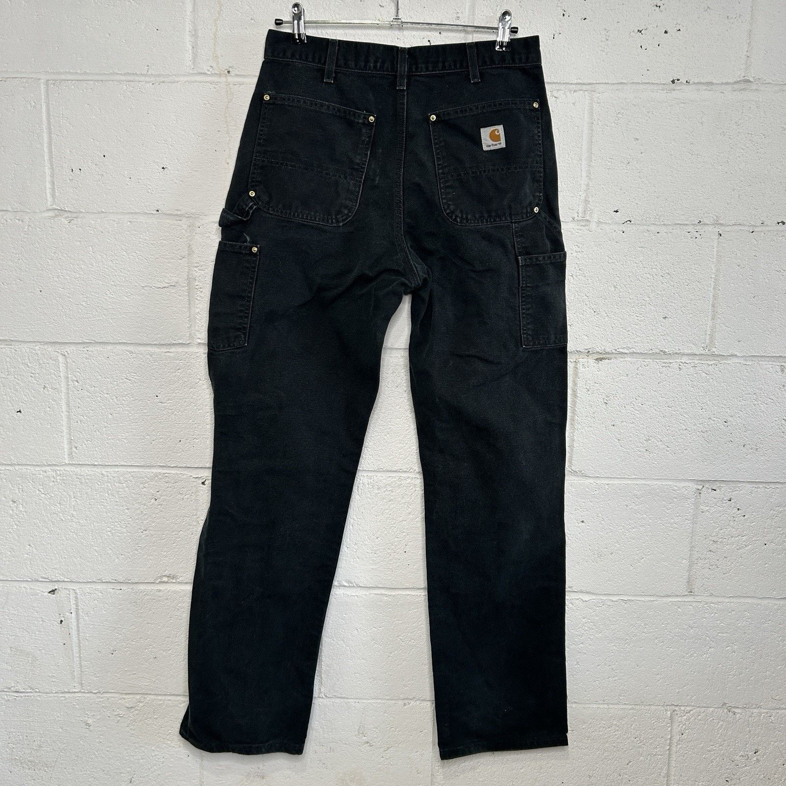 Carhartt Vintage Carhartt DoubleKnee Carpenter Pants “Black” B01 BLK Size US 32 / EU 48 - 2 Thumbnail