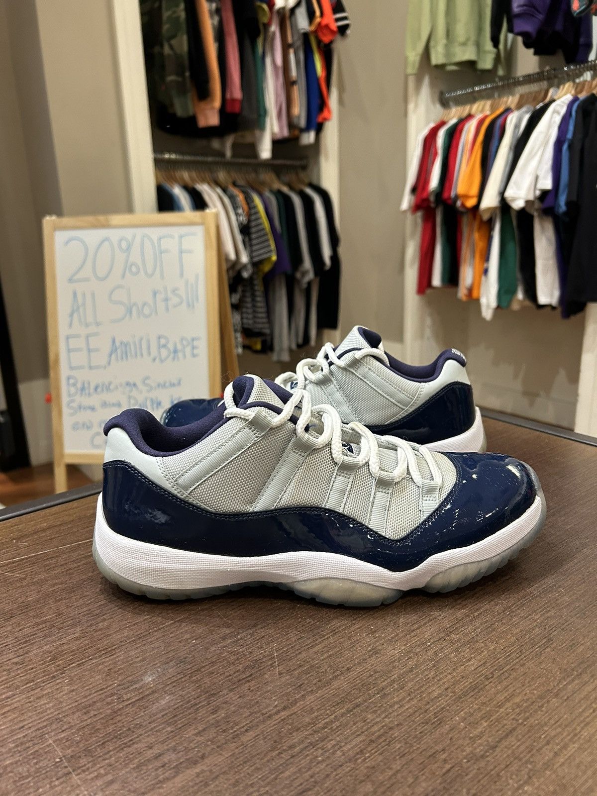 Jordan Brand Jordan 11 Retro Low Georgetown Size US 10.5 / EU 43-44 - 2 Thumbnail