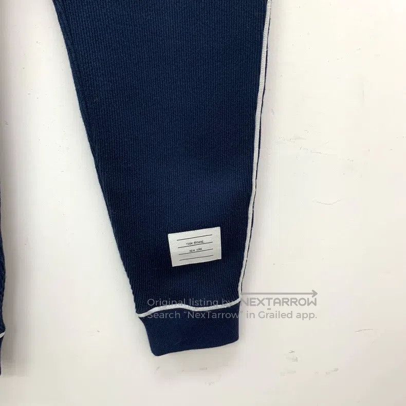 Thom Browne Thom Browne Dark blue cotton drawstring casual sporty long Size US 44 / EU 60 - 5 Thumbnail