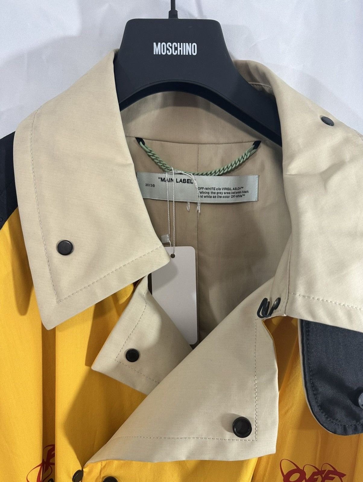 Off-White Off White Raincoat x Peacoat Size US XS / EU 42 / 0 - 3 Thumbnail