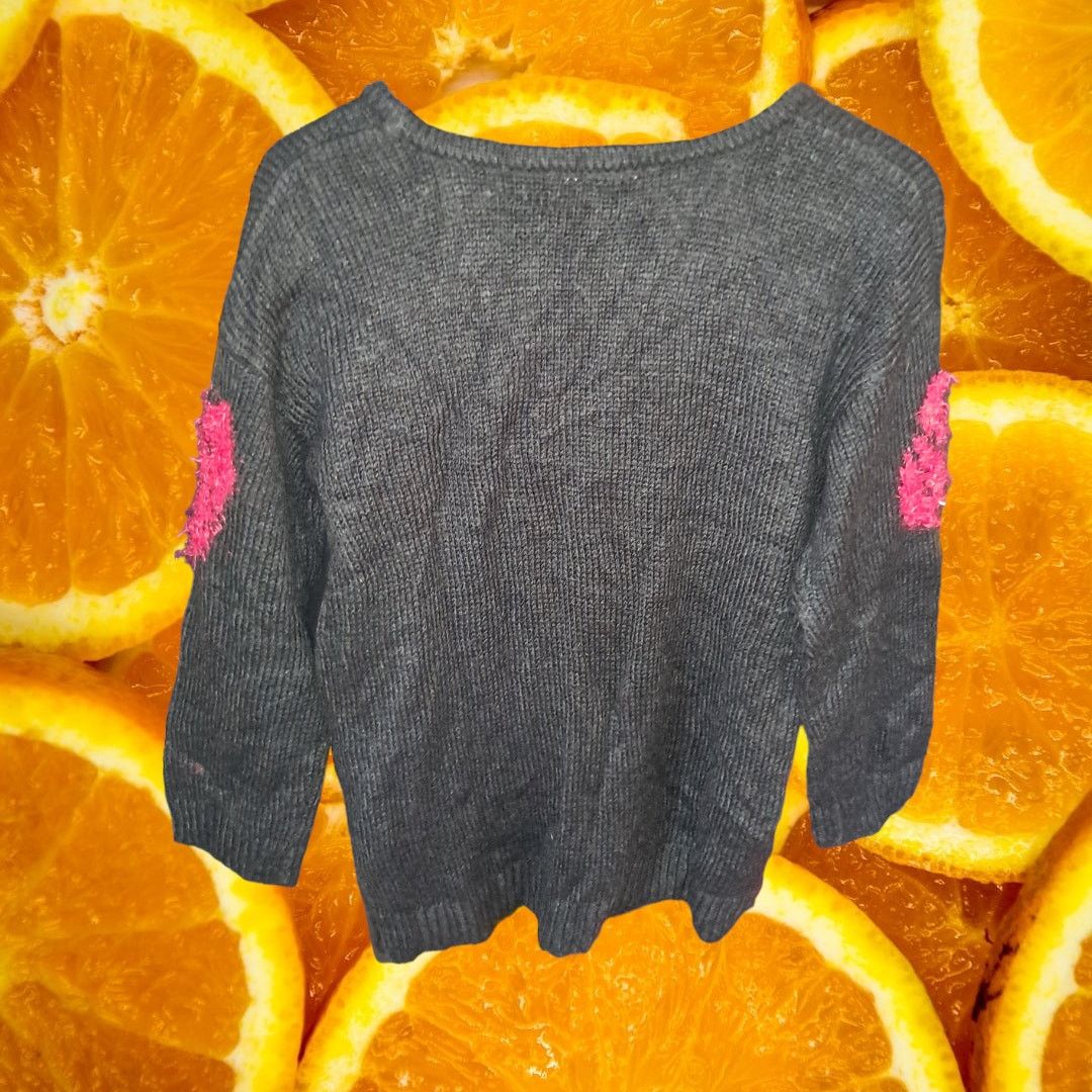 Other Cable & Gauge Black with Rose Sweater Size Small Size S / US 4 / IT 40 - 6 Thumbnail