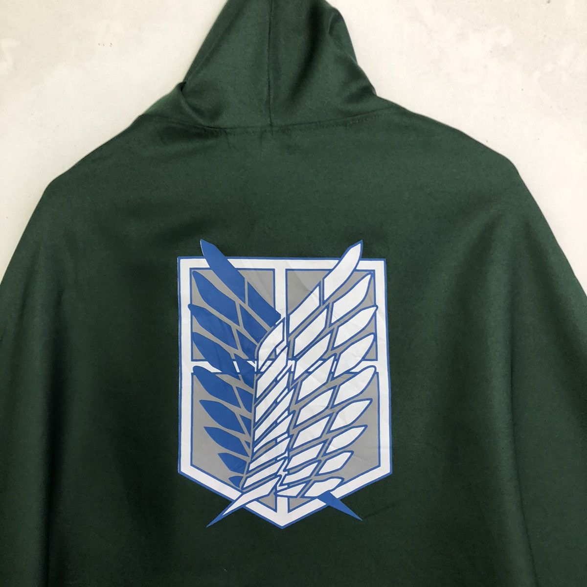 Anime × Japanese Brand Attack On Titan Cloak Cosplay Survey Corps Emblem Size US L / EU 52-54 / 3 - 5 Thumbnail