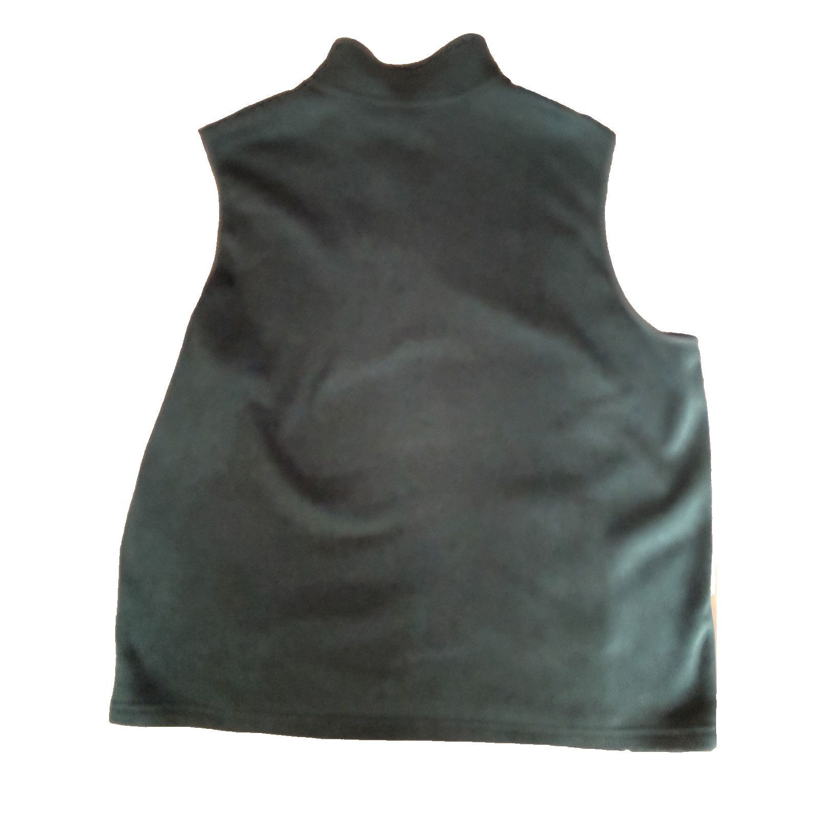 George George Mens 2XL Gray Heather Vest Lightweight Full Zip Flee Size US XXL / EU 58 / 5 - 2 Thumbnail