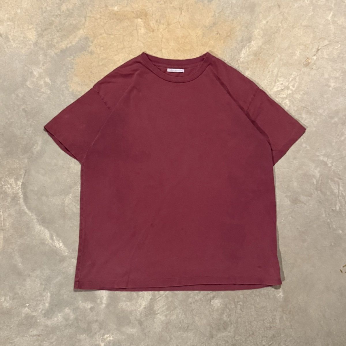 John Elliott John Elliott Overdyed Faded University Tee Red Size US XL / EU 56 / 4 - 1 Thumbnail