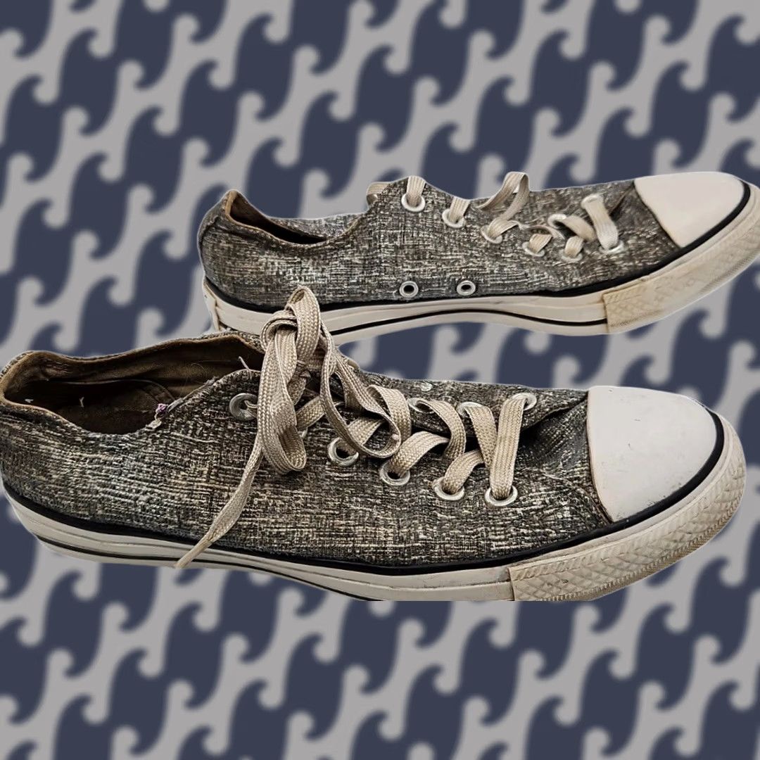 Converse Converse Chuck Taylor All Star Low Top Tweed Black White Sneakers Size 8 Womens Size M / US 6-8 / IT 42-44 - 1 Thumbnail