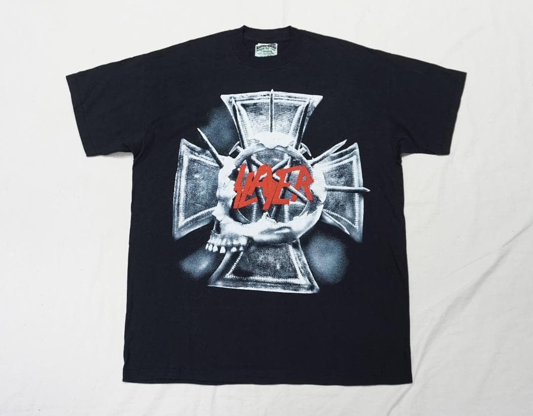 Vintage 00's Slayer T シャツ Size US L / EU 52-54 / 3 - 1 Thumbnail