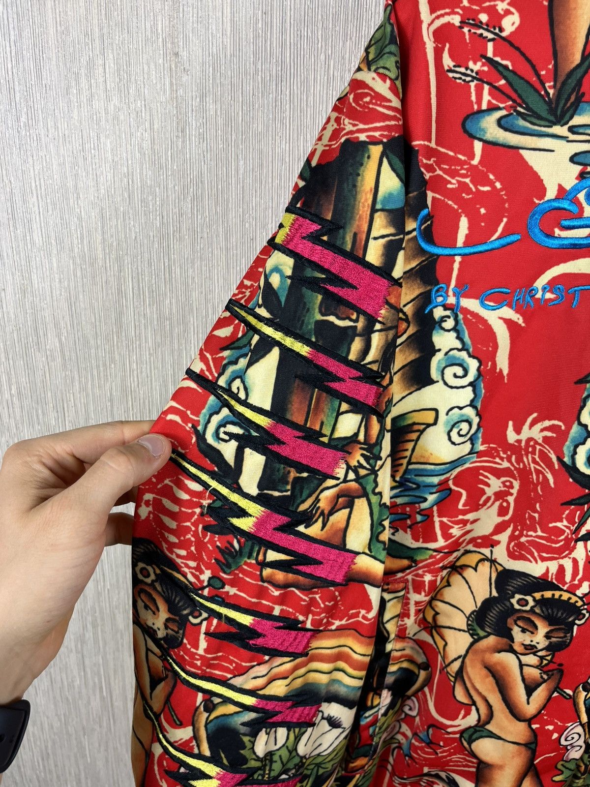 Ed Hardy Vintage Ed Hardy Christian Audigier zip y2k hoodie sexy girl Size US M / EU 48-50 / 2 - 6 Thumbnail