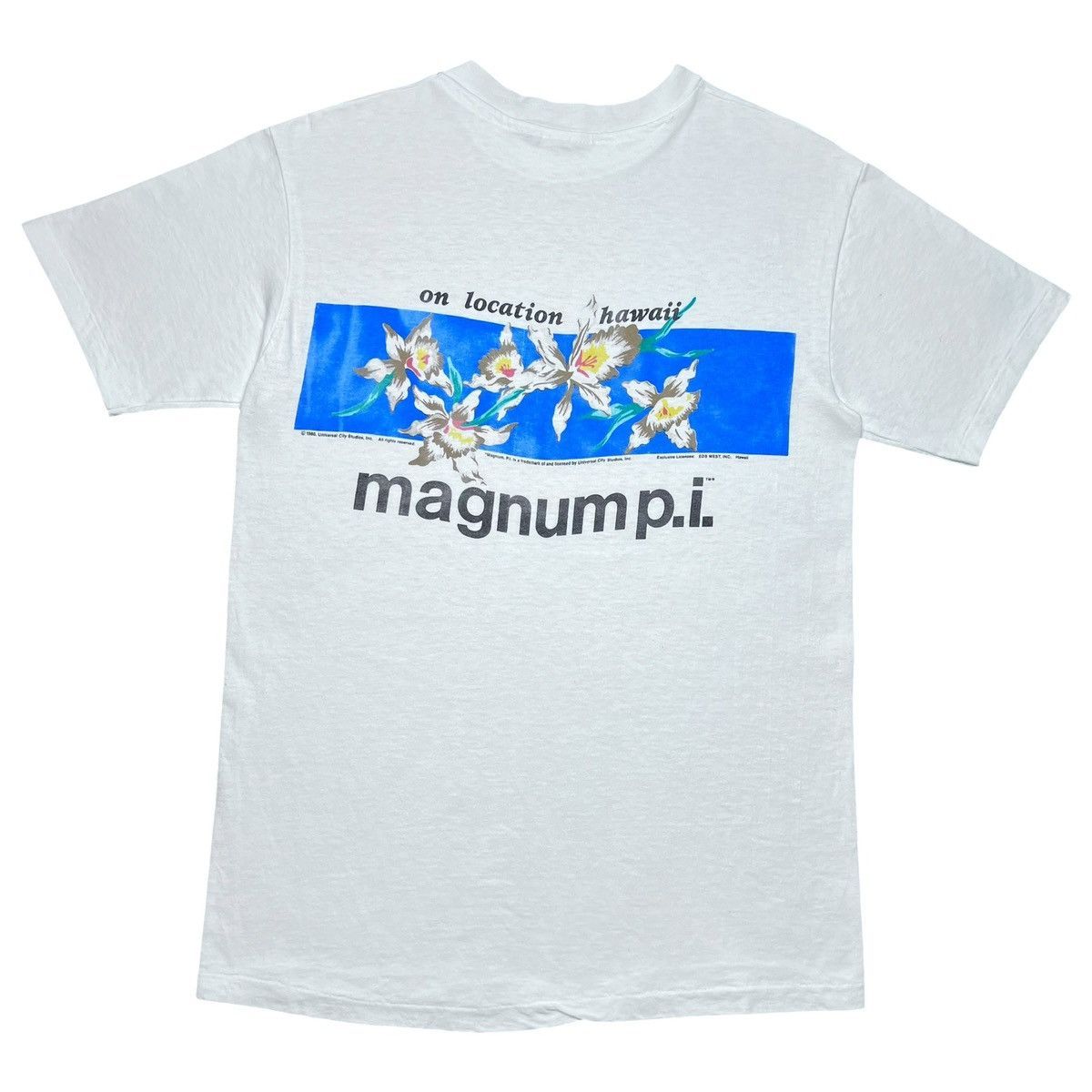 Other Vtg 1980 Magnum PI Hawaii Cast & Crew TV Show Promo T-Shirt Size US M / EU 48-50 / 2 - 1 Thumbnail