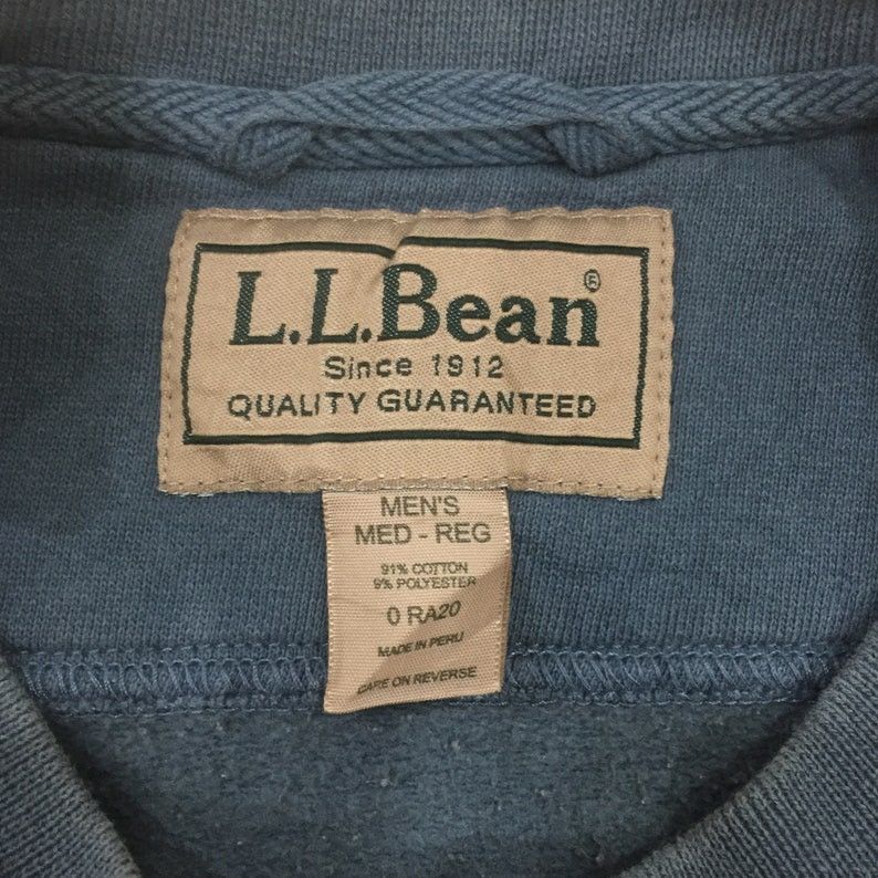 L.L. Bean × Vintage Vintage LL Bean 1912 Big Spell Sweatshirt Crewneck Size US M / EU 48-50 / 2 - 2 Thumbnail
