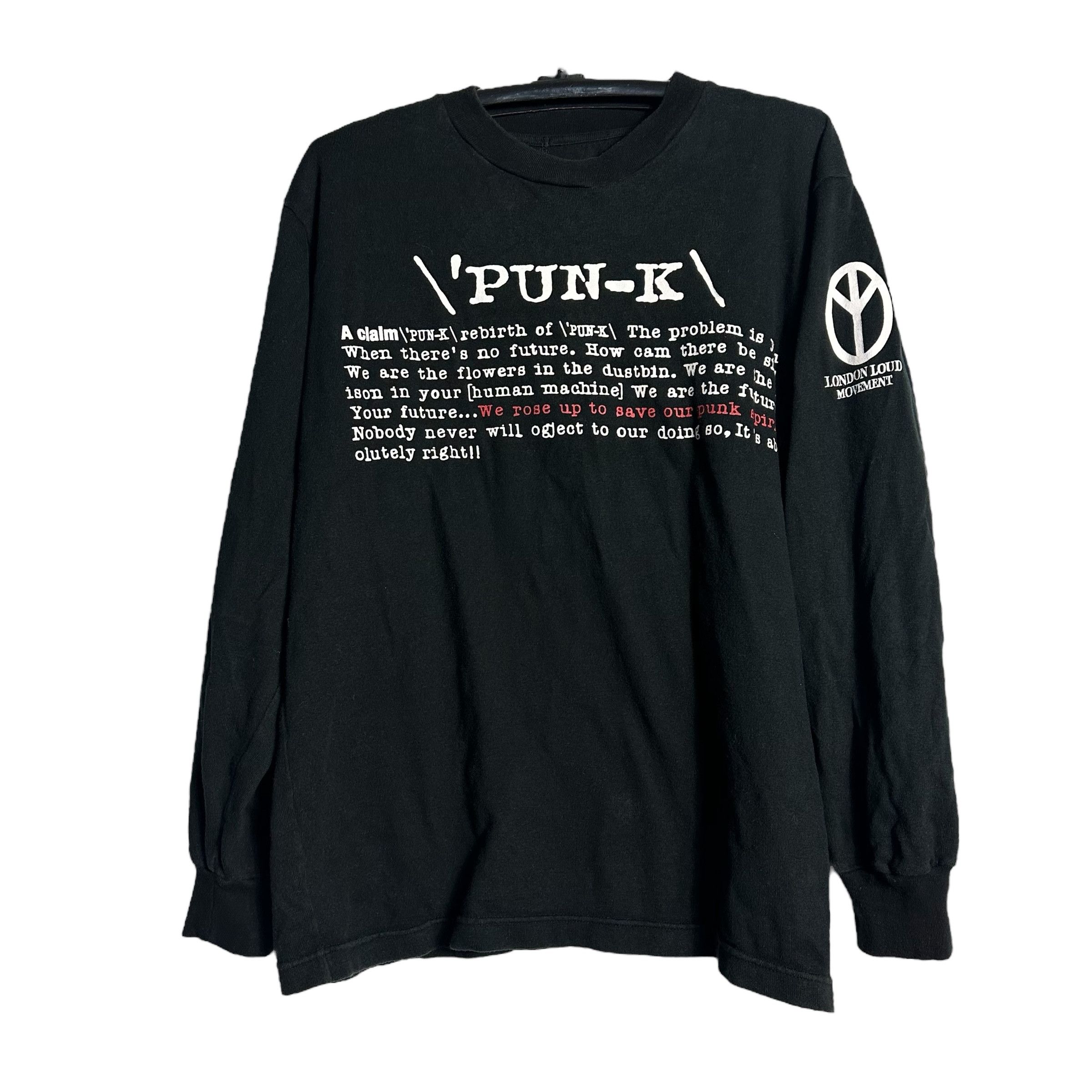 Seditionaries 🔥RARE🔥Vintage London Loud Movement Punk L/Sleeves T-shirt Size US XL / EU 56 / 4 - 1 Thumbnail
