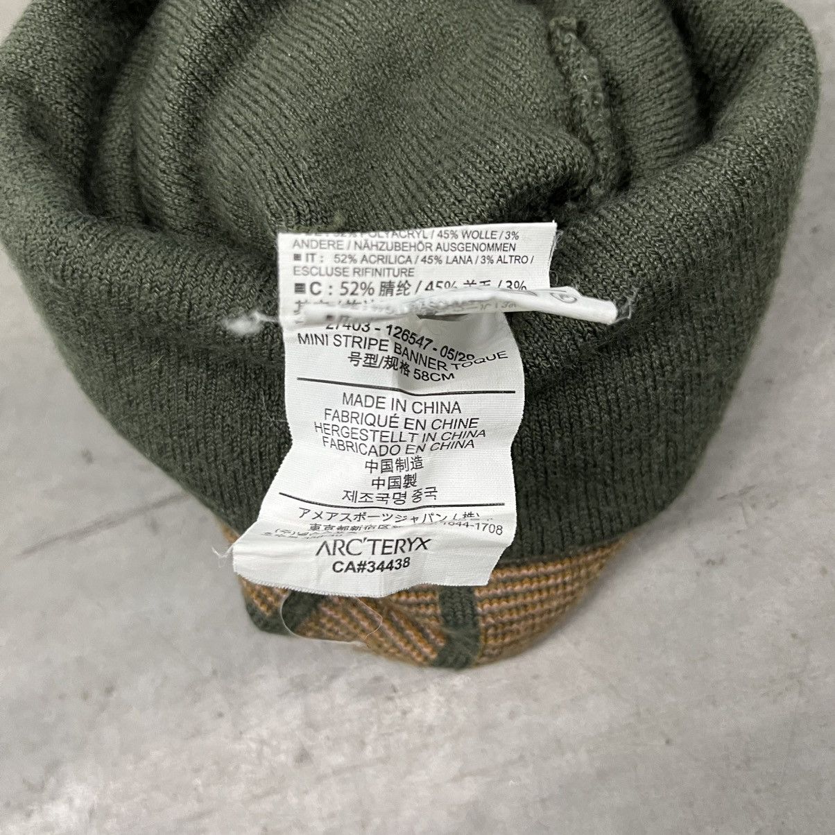 Arc'teryx Arcteryx Mini Stripe Banner Toque Size ONE SIZE - 4 Thumbnail