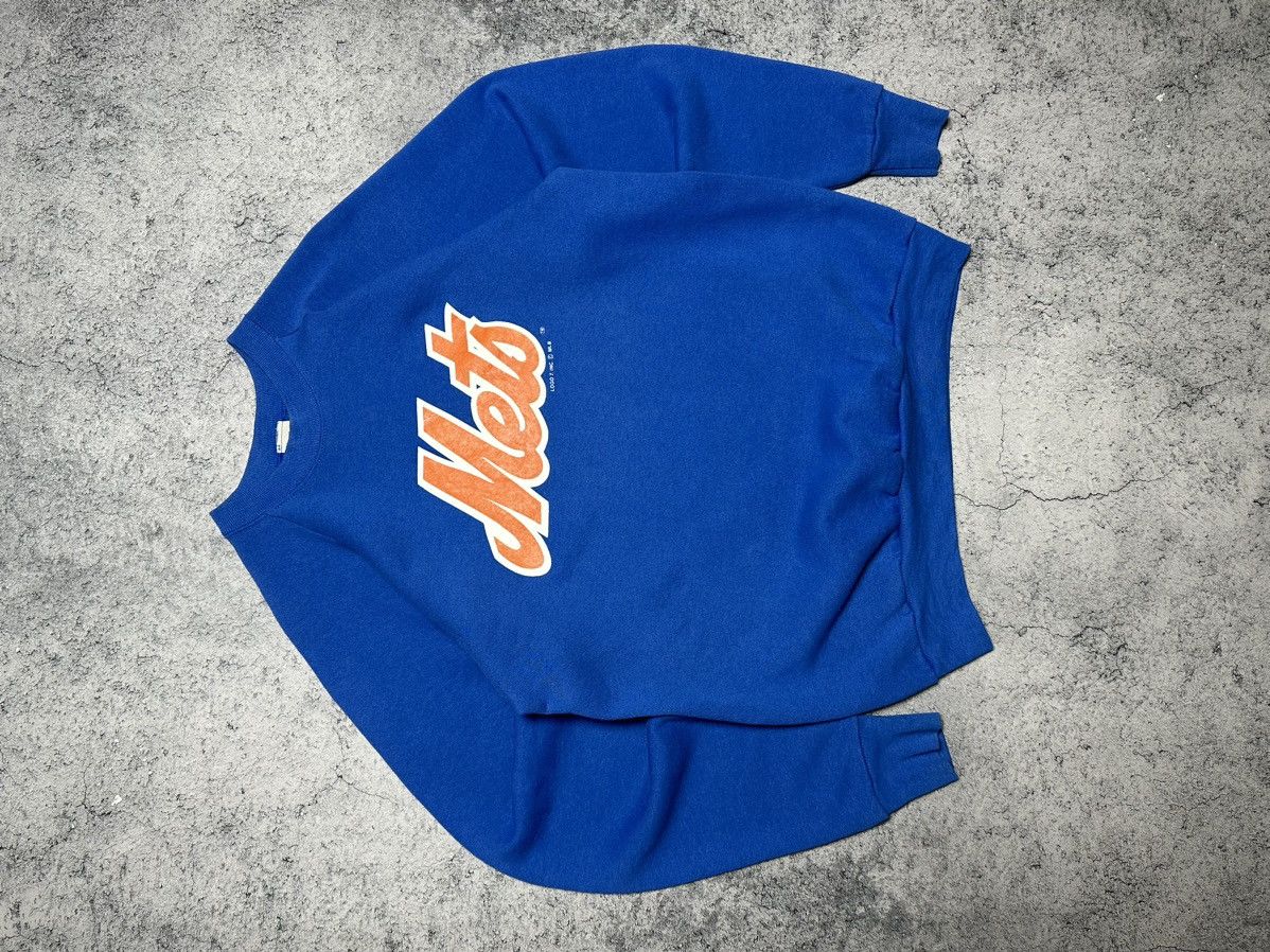 Logo 7 Vintage 90s Logo 7 New York Mets Sweatshirt Size US M / EU 48-50 / 2 - 5 Thumbnail