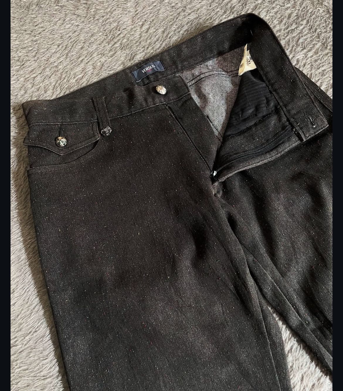 Versace 2000s Versus by Versace Denim Jeans Pants Size US 30 / EU 46 - 3 Thumbnail