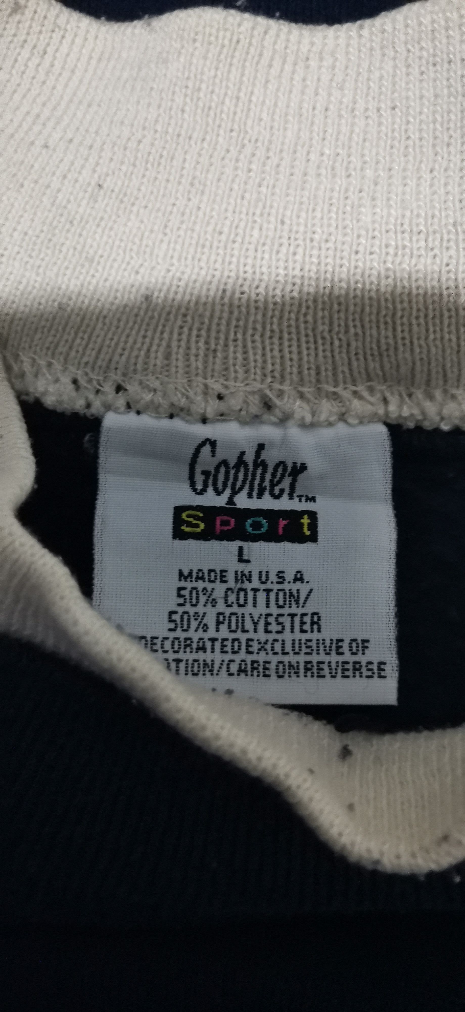 Vintage Vintage Gopher Sport USA Sweatshirt Size L Size L / US 10 / IT 46 - 3 Thumbnail