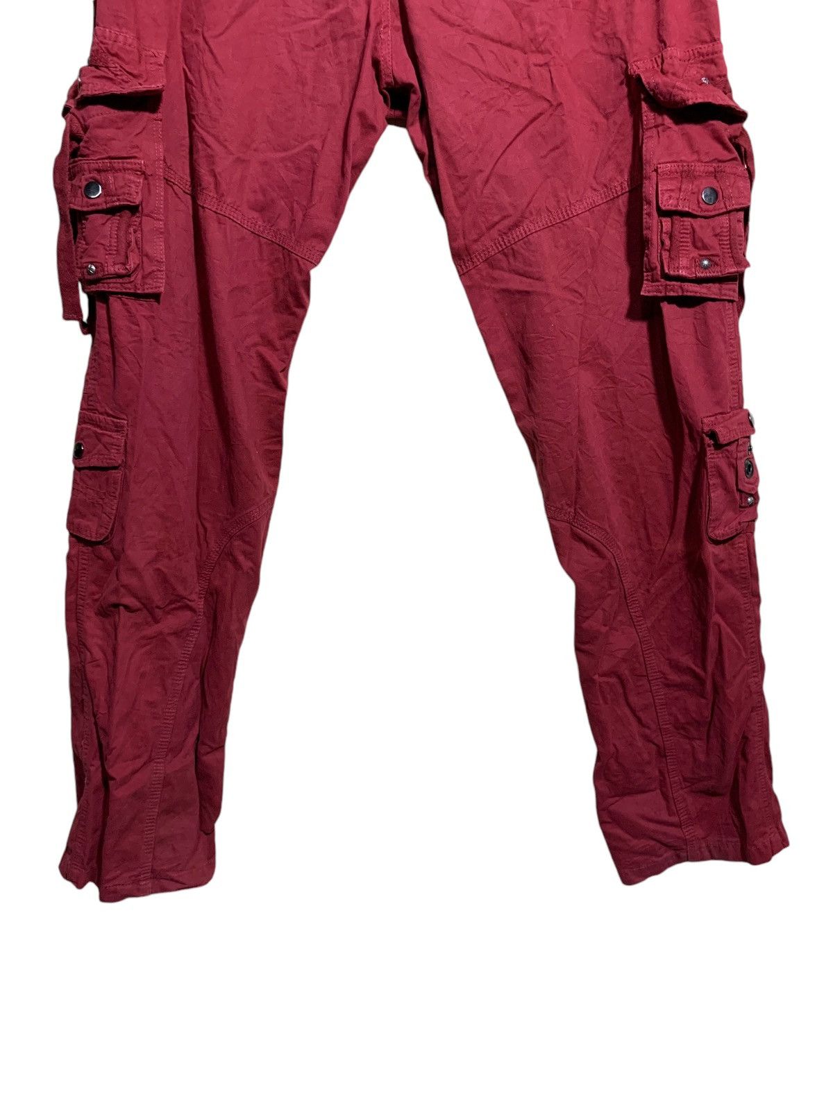 If Six Was Nine × Japanese Brand × Seditionaries 🔥RED TACTICAL SIX POCKETS PANTS W38 Size US 38 / EU 54 - 7 Thumbnail