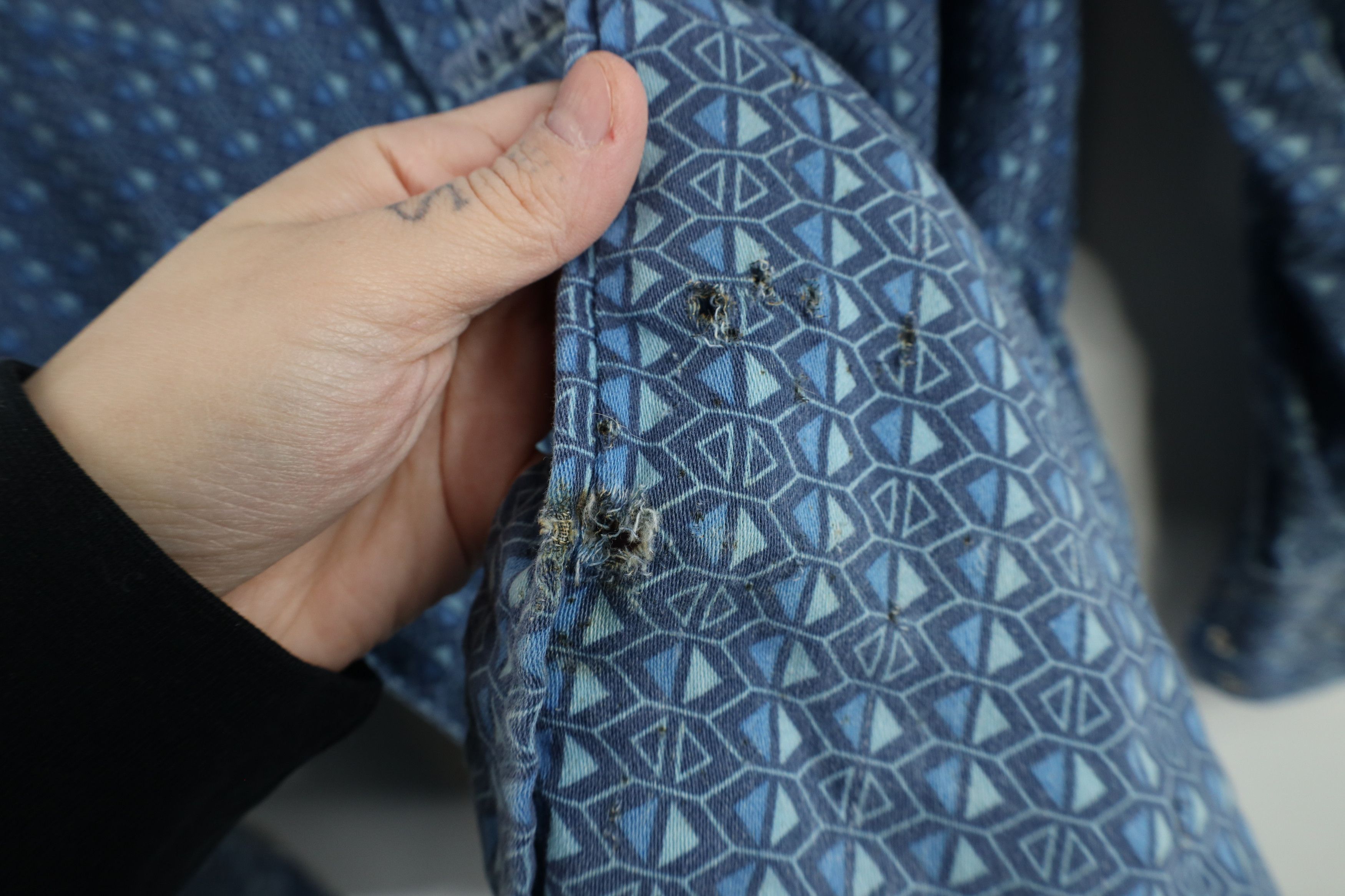 Vintage × Wrangler Wrangler FR 20X Fire Flame Resistant Snap Button Shirt Size US M / EU 48-50 / 2 - 7 Thumbnail