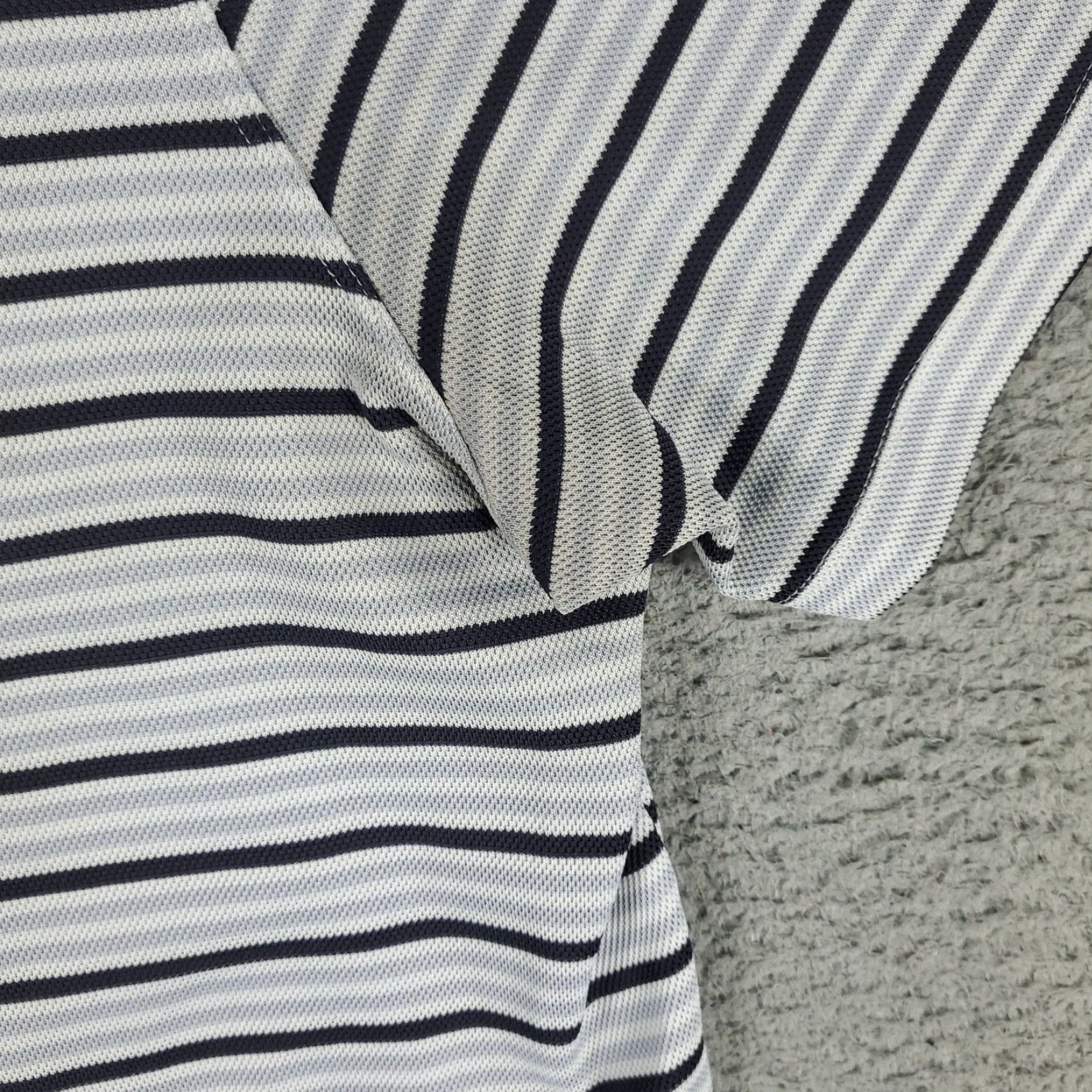 Nike Nike Polo Shirt Mens XL Blue Striped Dri-Fit Golf Casual Short Sleeve Polo Shirt XL Mens Blue Striped Nike Dri-Fit Golf Casual Short Sleeve Size US XL / EU 56 / 4 - 5 Thumbnail
