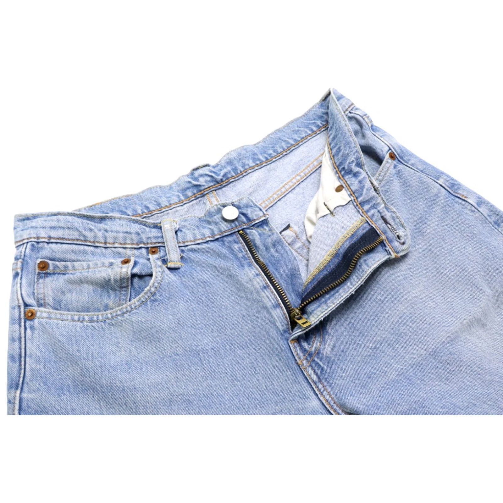 Levi's LEVI'S 512 Jeans Men's W32/L32 Slim Tapered Fit Blue Zip Fly Classic Faded Size US 32 / EU 48 - 4 Thumbnail